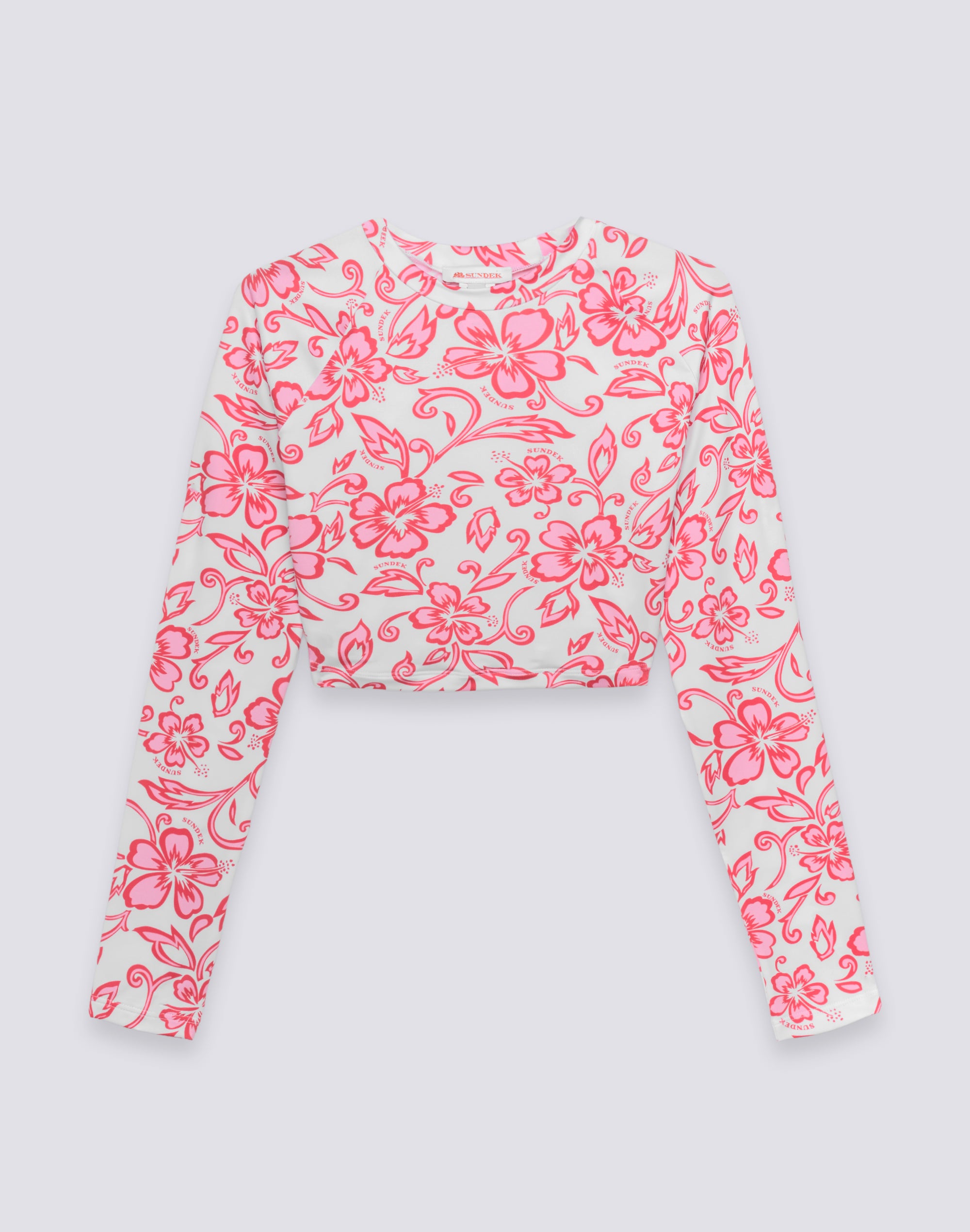 sundek-lory-rashguard-donna-con-stampa-sk23-maglia-surf-upf-50 image 1