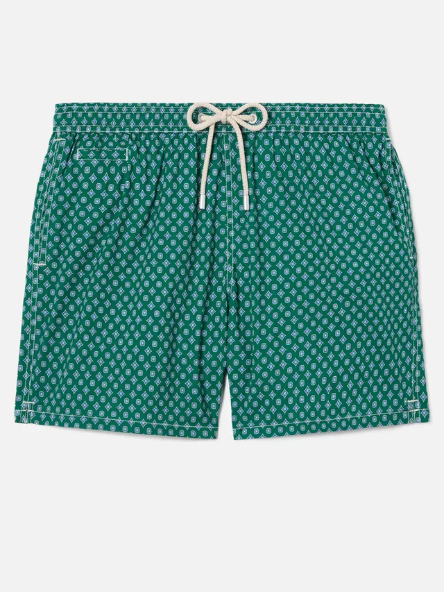 mc2-saint-barth-costume-mare-lighting-micro-boxer-uomo-verde-stampa-geometrica image 1