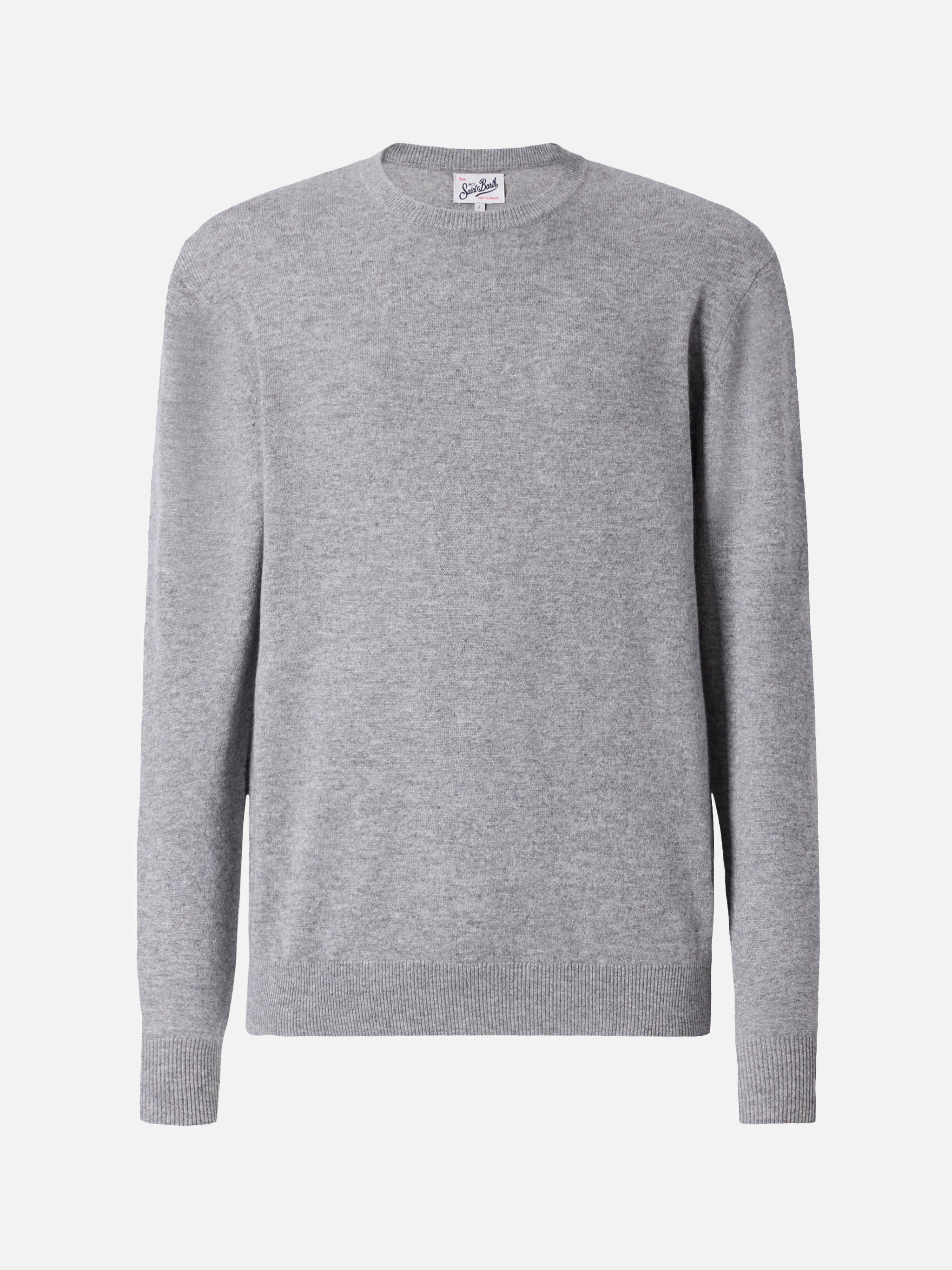 mc2-saint-barth-maglione-regent-in-100-cashmere-grigio-melange image 5