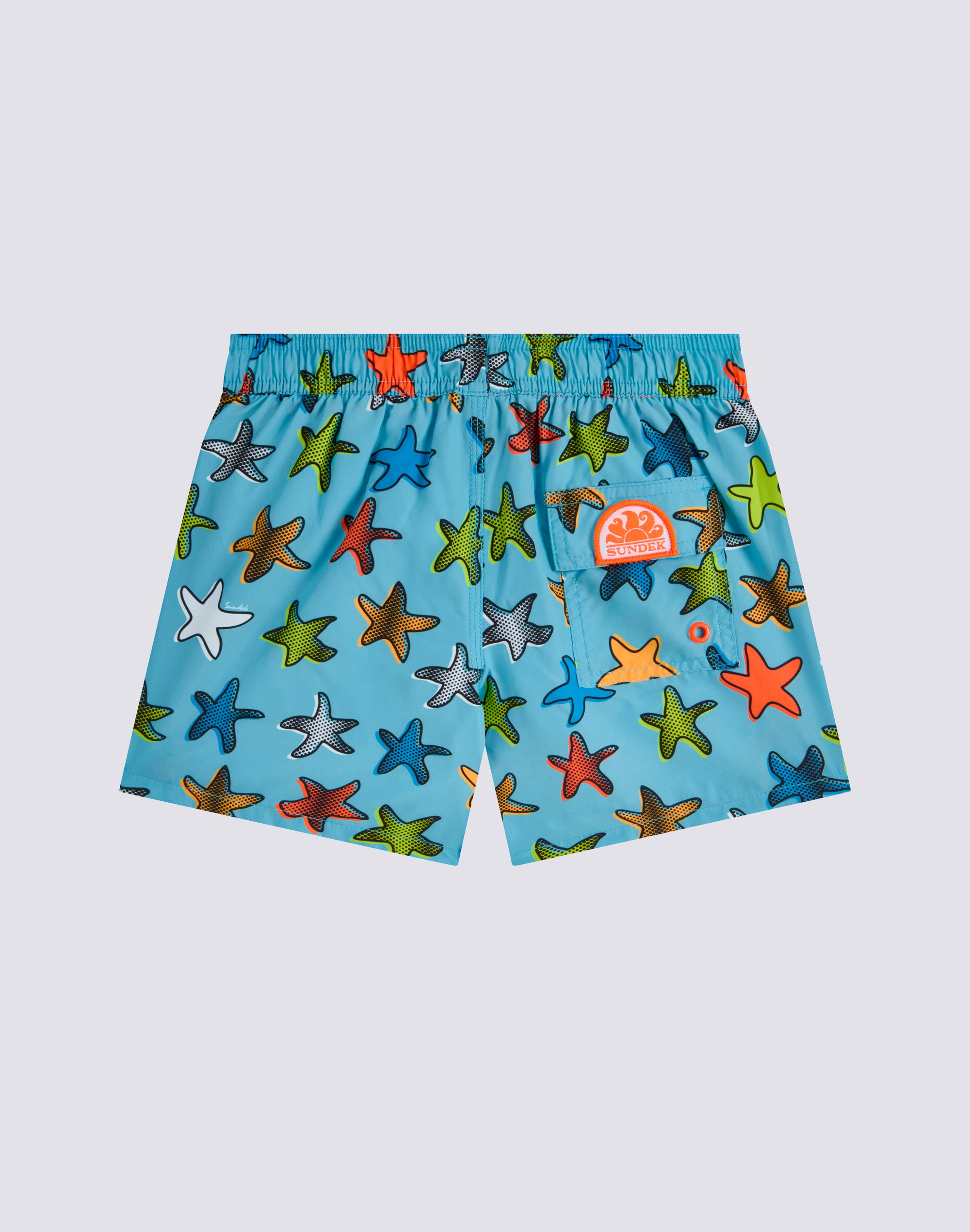 sundek-costume-bambino-corto-happy-star-in-poliestere-riciclato-repreve image 2
