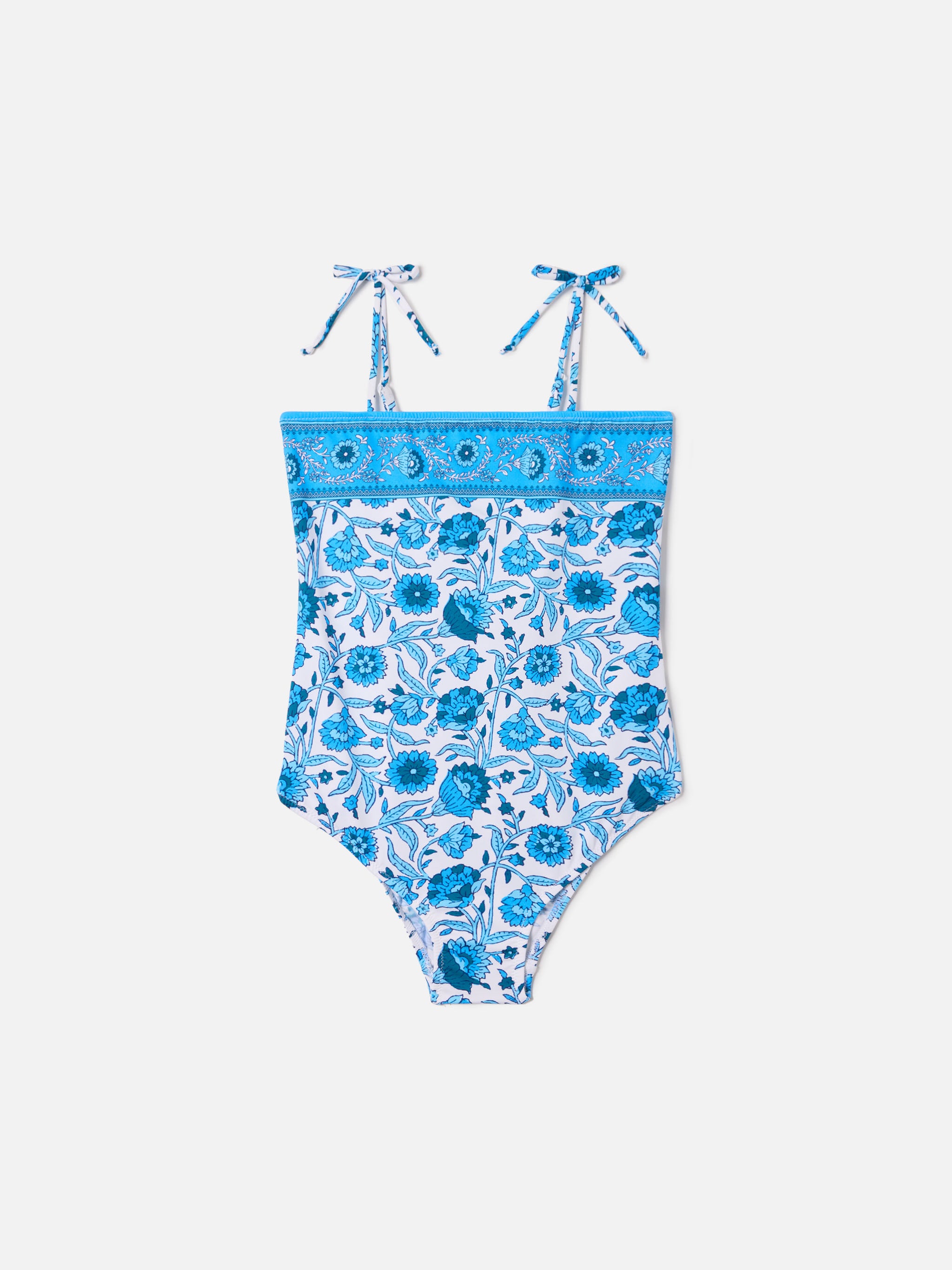 mc2-saint-barth-zadig-costume-intero-bambina-blu-stampa-floreale-batik image 1