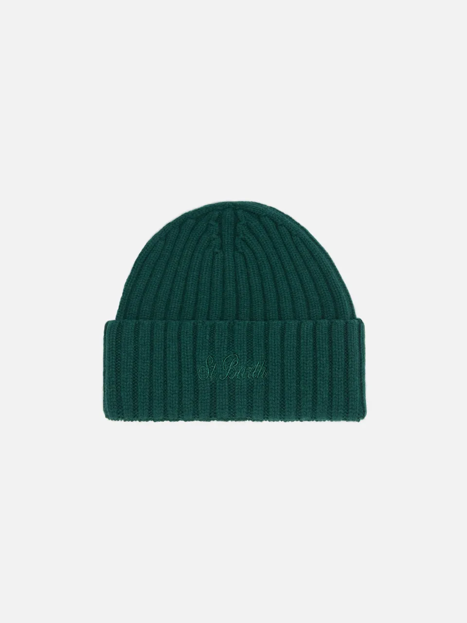 mc2-saint-barth-berretto-wengen-cappello-in-lana-verde-inglese image 1