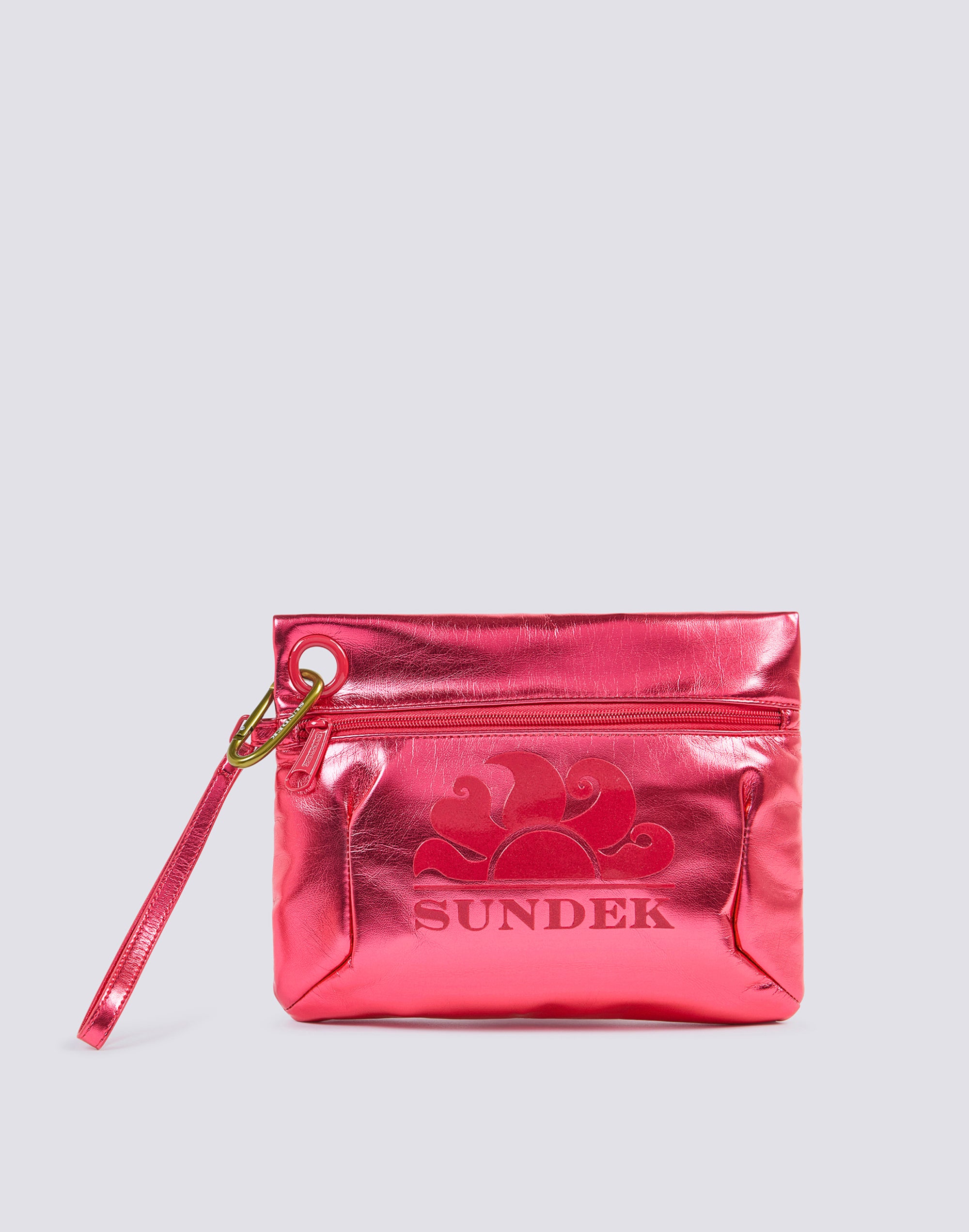 sundek-borsa-clutch-laminata-con-logo-22-x-27-cm-2 image 1
