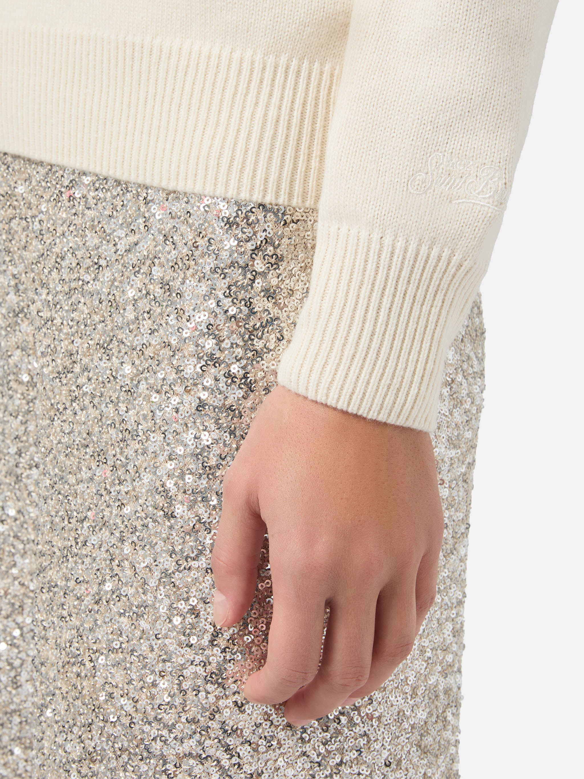mc2-saint-barth-new-queen-maglione-donna-misto-cashmere-bianco-jacquard image 4