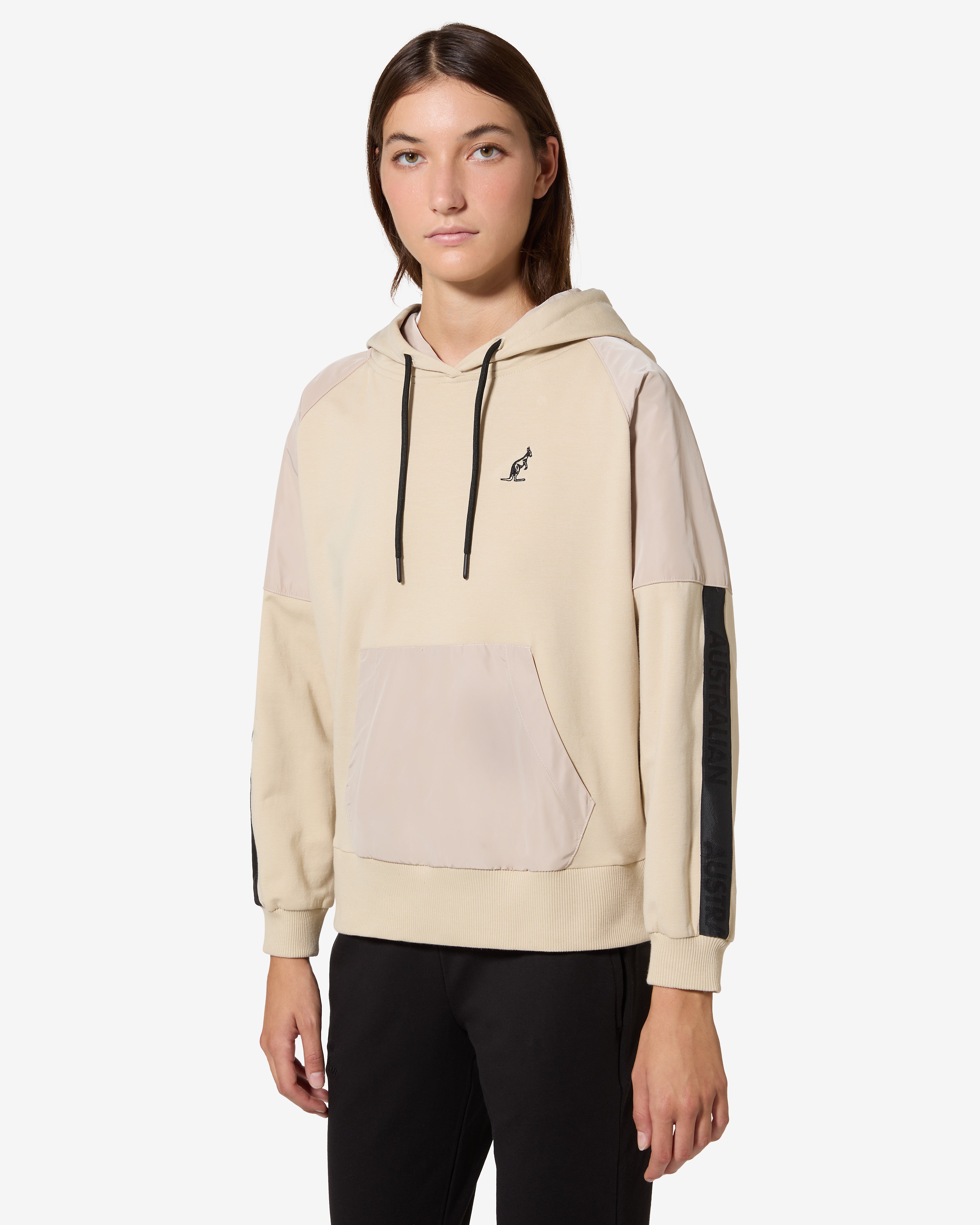 australian-urban-tracksuit-tuta-in-felpa-garzata-sabbia image 2
