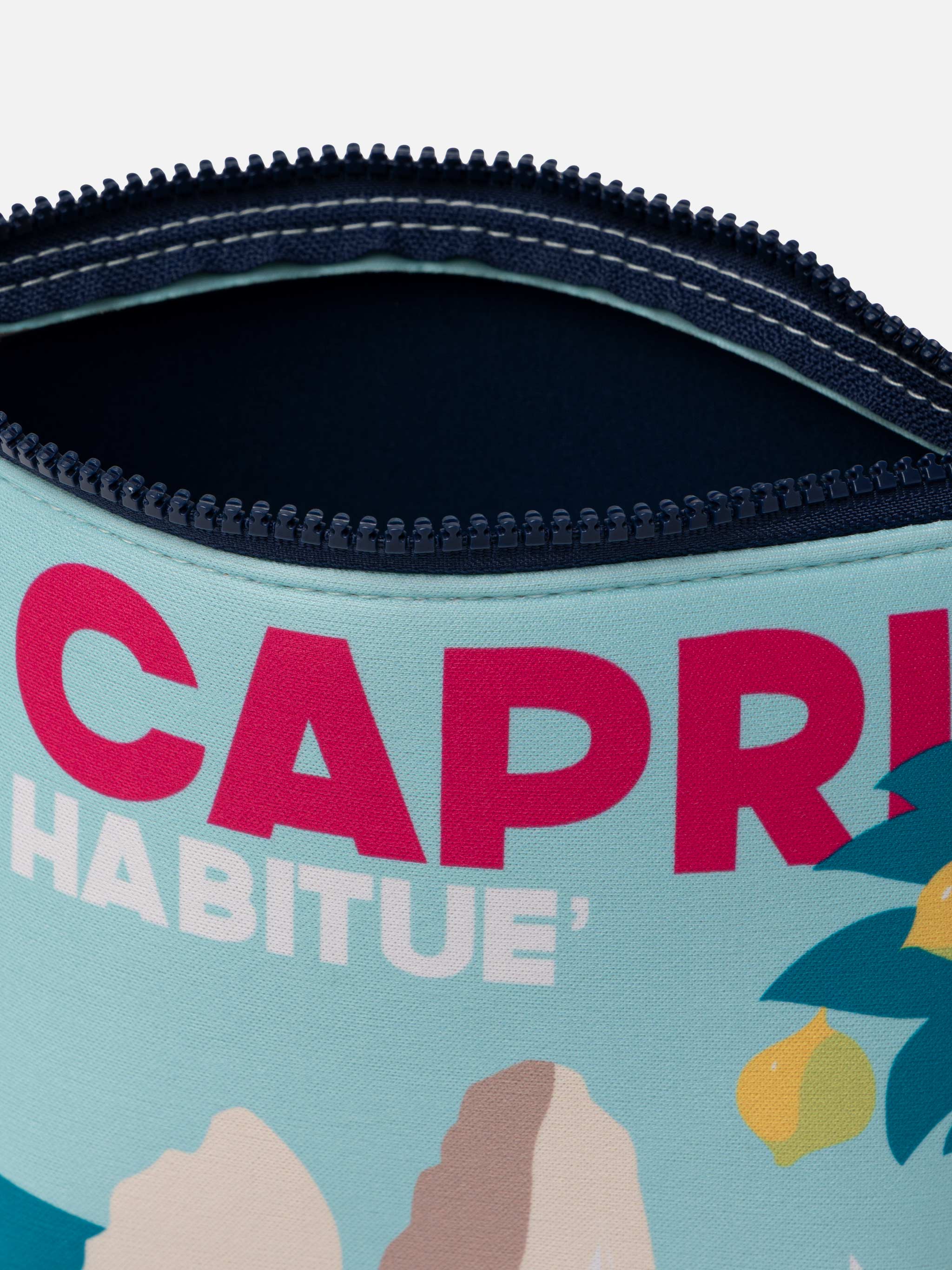 mc2-saint-barth-pochette-aline-in-scuba-con-stampa-cartolina-capri image 3