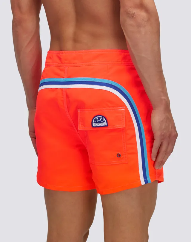 sundek-costume-boxer-uomo-vita-fissa-iconic-taffeta-35-cm image 1