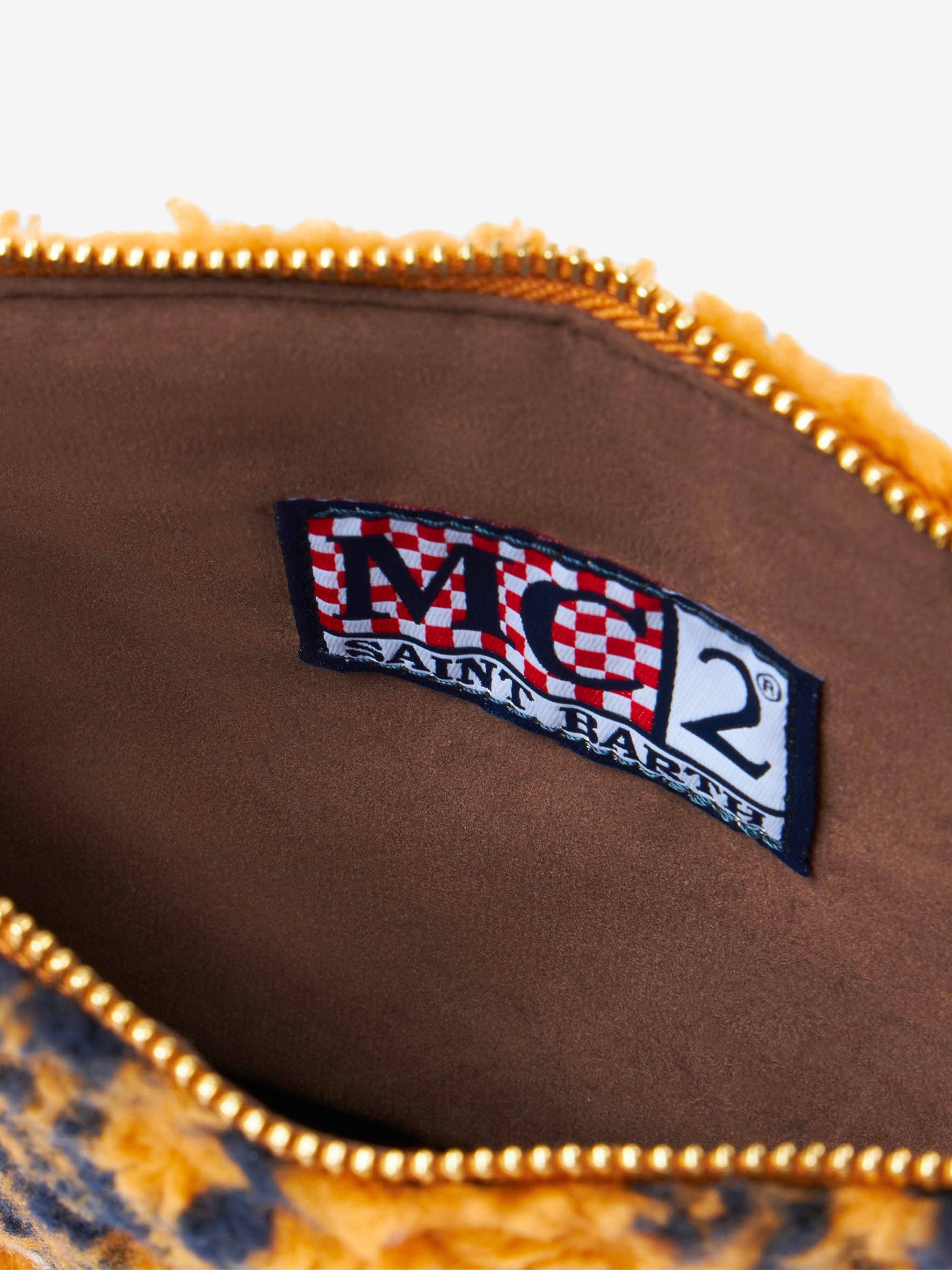 mc2-saint-barth-pouch-tracolla-donna-parisienne-sherpa-bandana-ocra-20x28-cm image 5