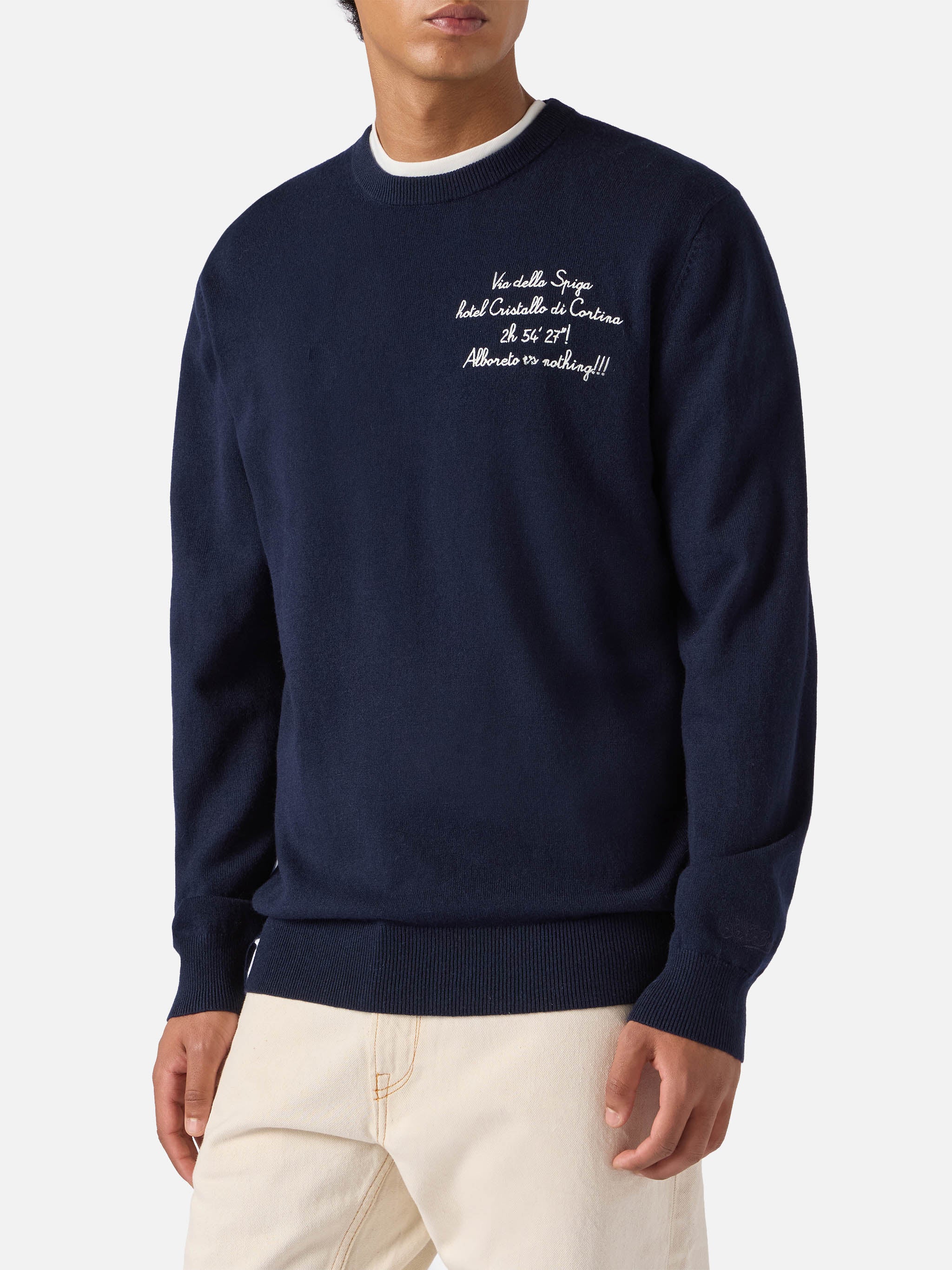 mc2-saint-barth-heron-light-girocollo-uomo-blu-vacanze-di-natale-special-edition image 2