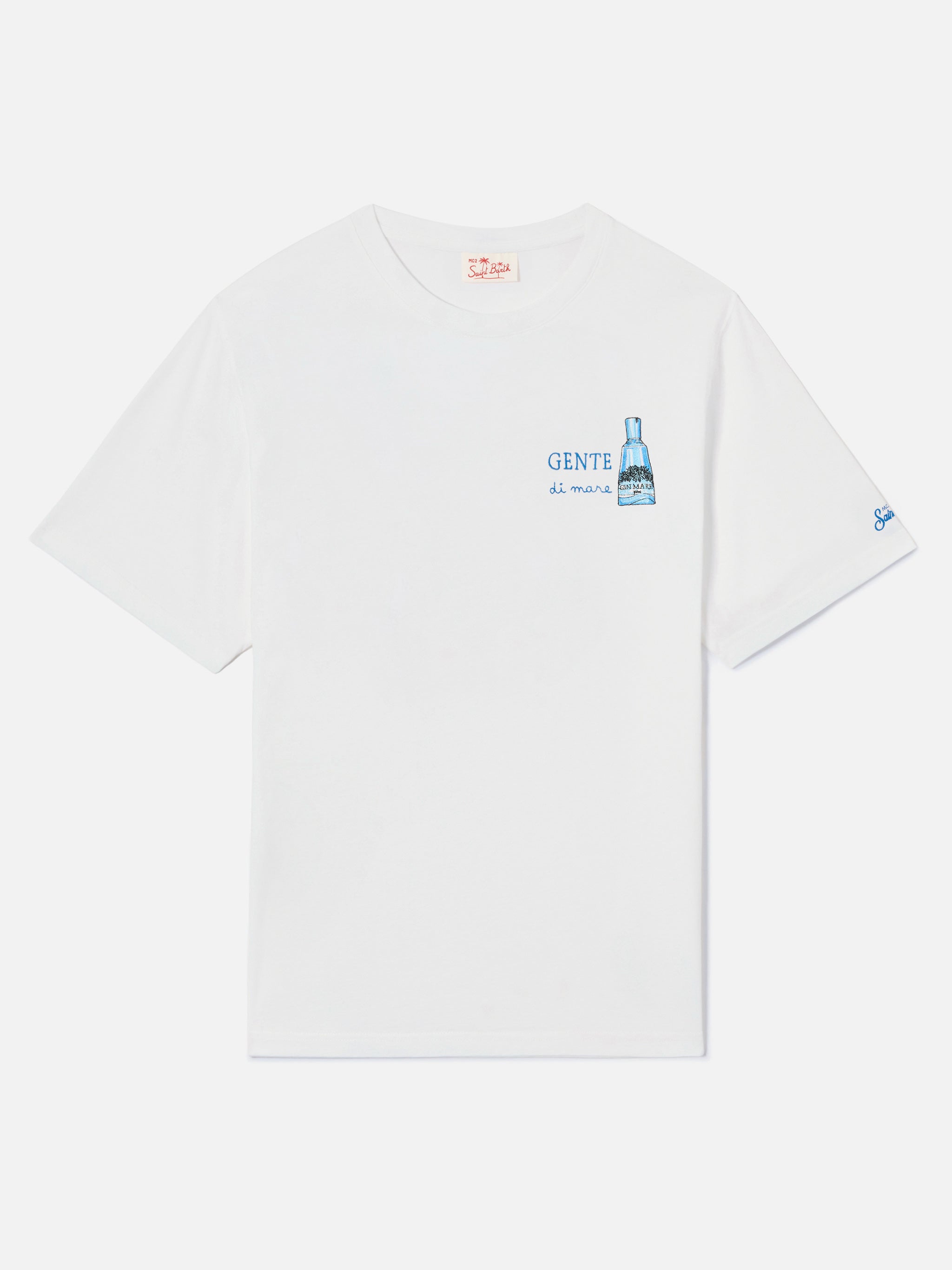 mc2-saint-barth-t-shirt-portofino-uomo-bianca-gente-di-mare-special-edition-gin- image 5