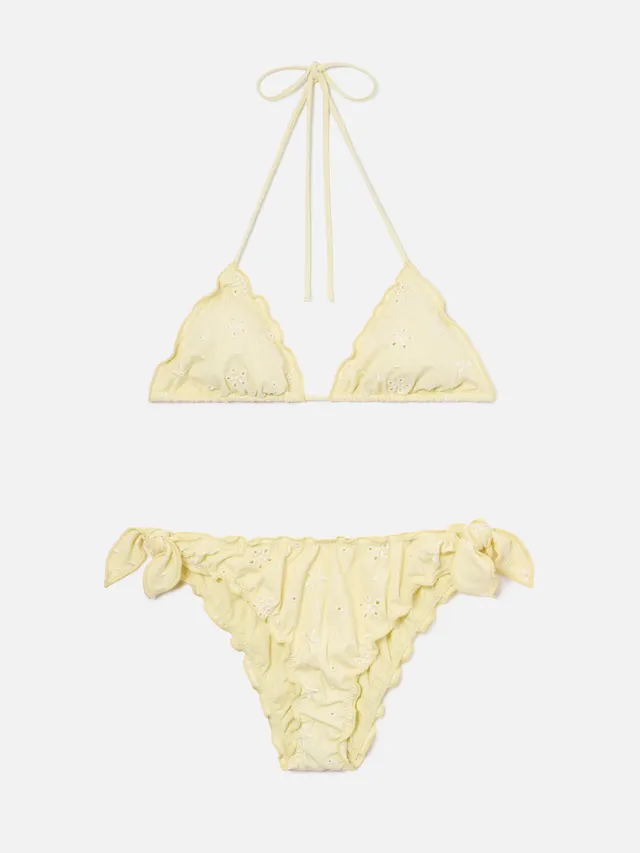 mc2-saint-barth-sarius-bikini-triangolo-sangallo-giallo image 1