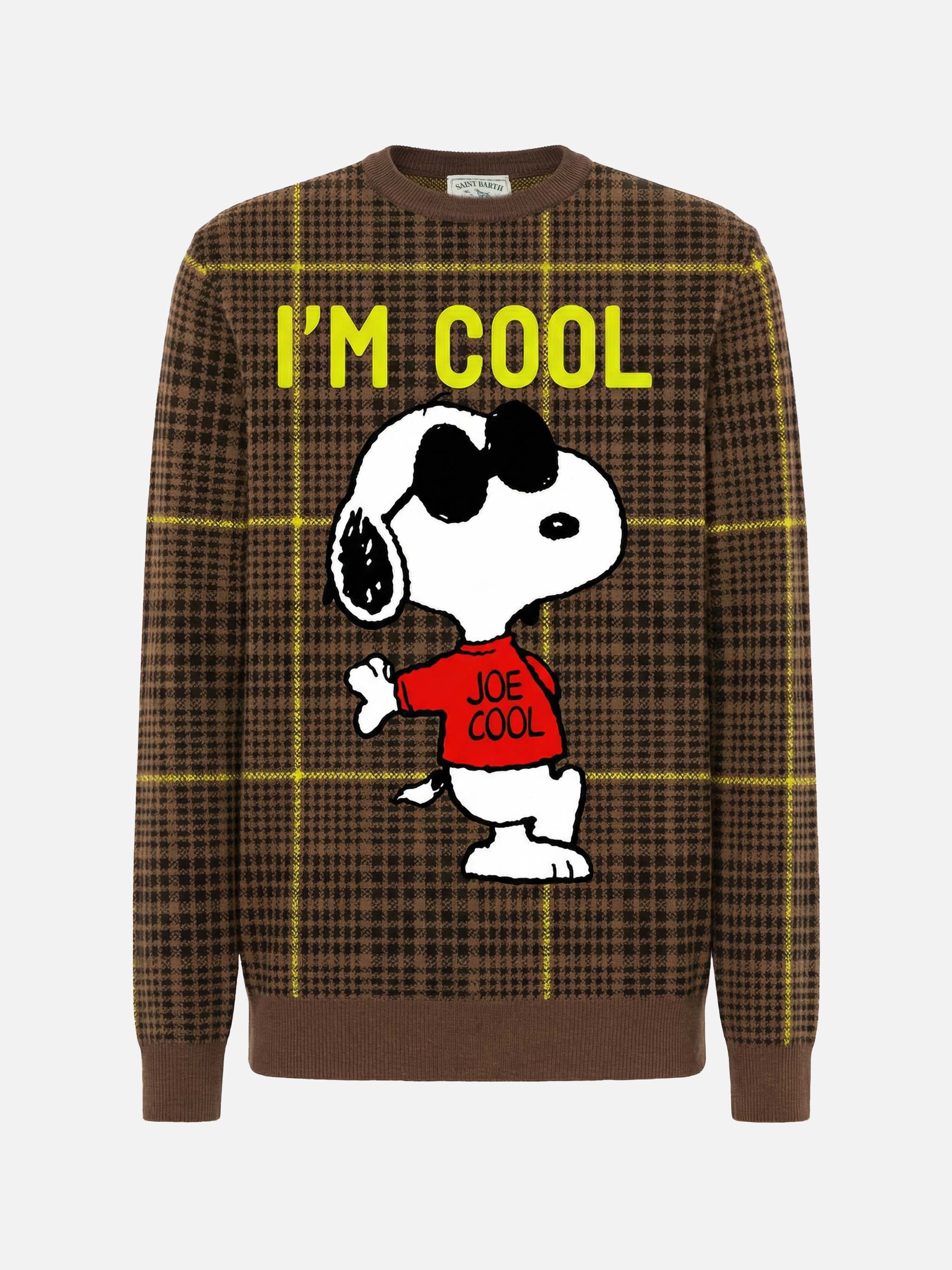 mc2-saint-barth-heron-p-maglione-jacquard-snoopy-principe-di-galles-uomo image 3