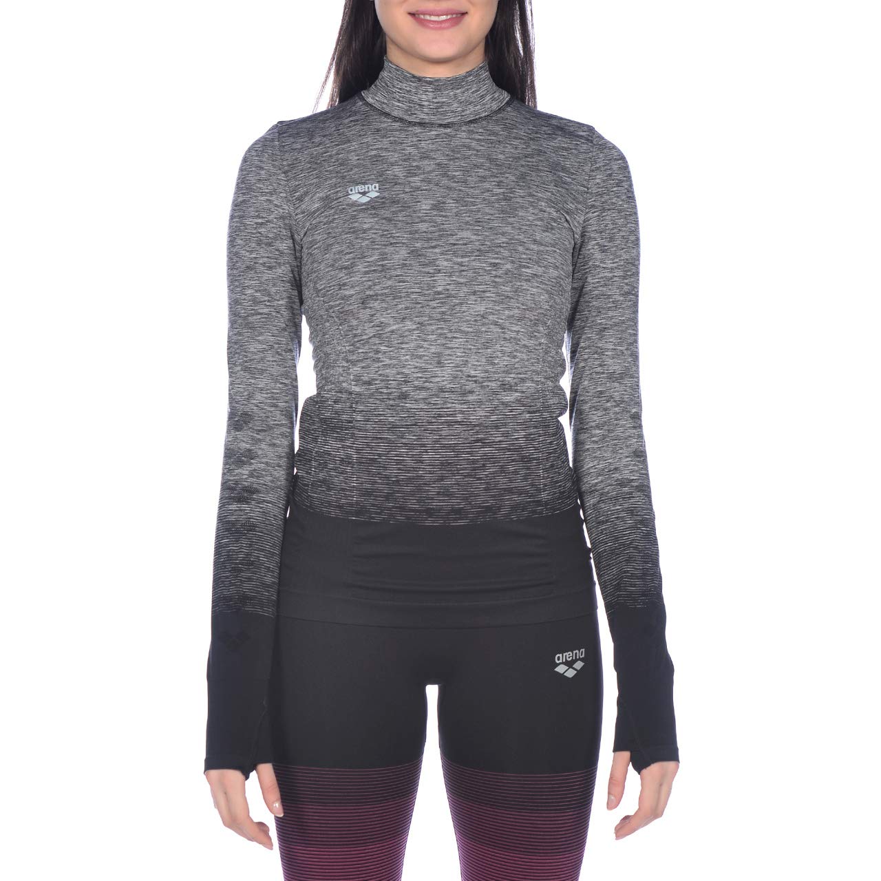 arena-seamless-maglia-donna-manica-lunga-sportiva image 1