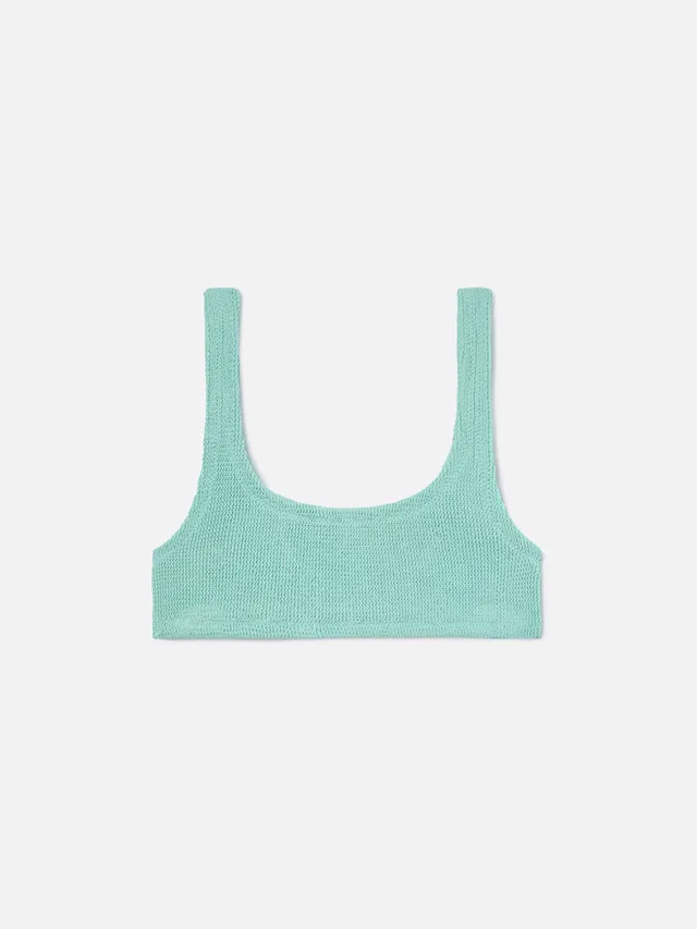 top-bikini-naima-bralette-mc2-saint-barth-in-crinkle-lurex-verde-acqua image 1