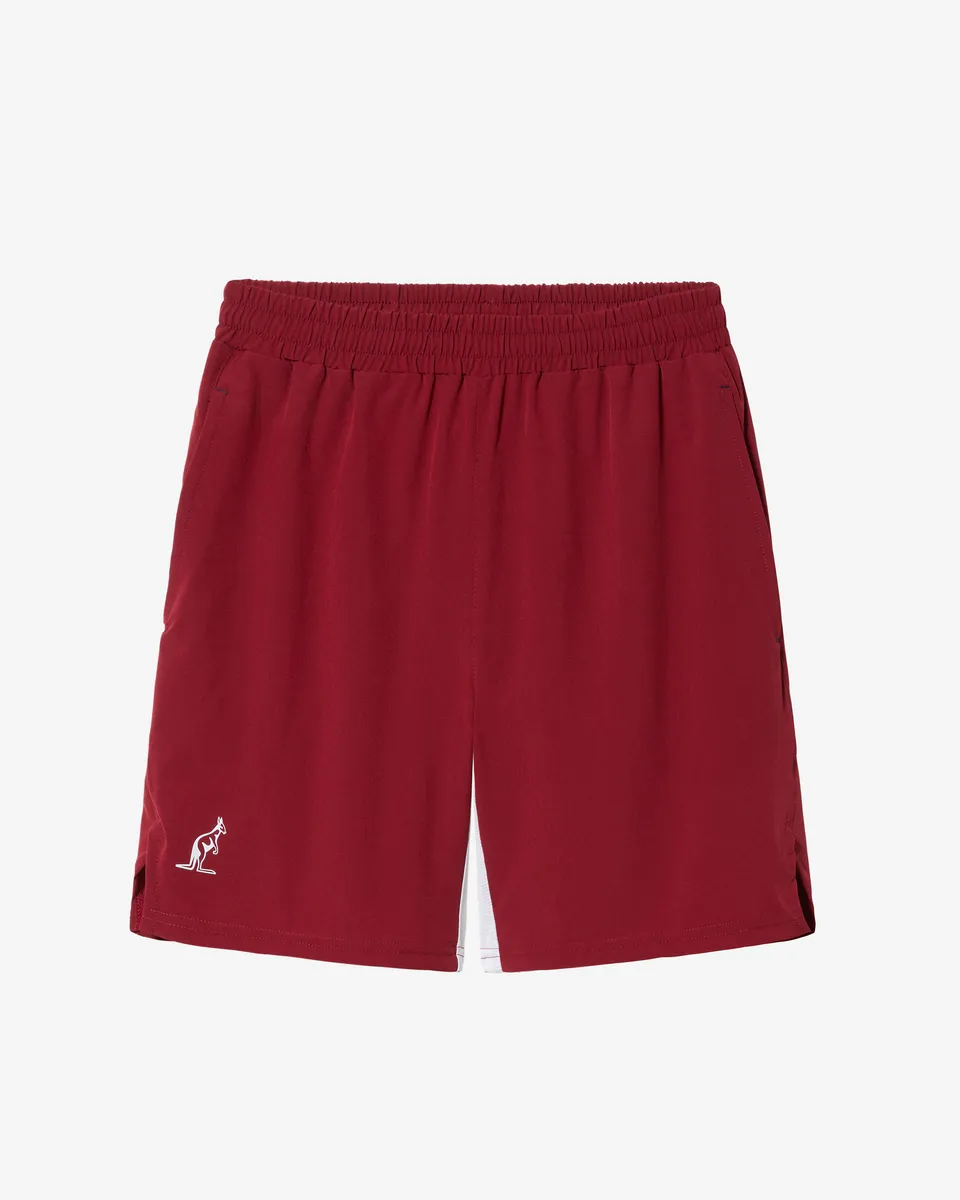 australian-game-short-pantaloncino-tennis-uomo-bordeaux image 1