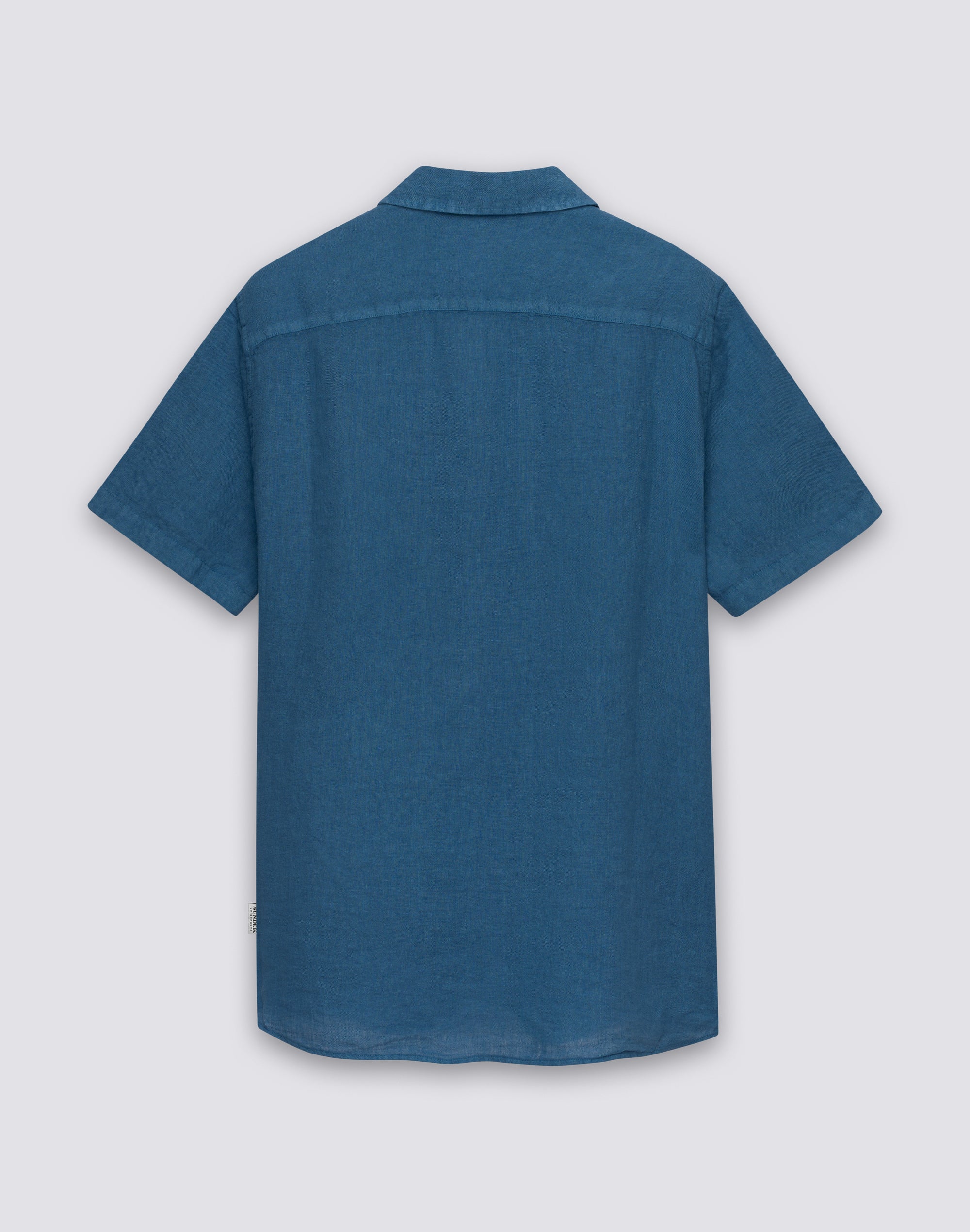 sundek-camicia-uomo-in-lino-a-mezze-maniche-tinto-capo-regular image 2
