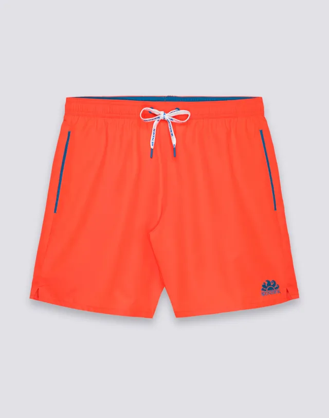 sundek-m747bdrt300-costume-da-bagno-uomo-lungo-vita-elasticata-con-piping-in-pol image 1