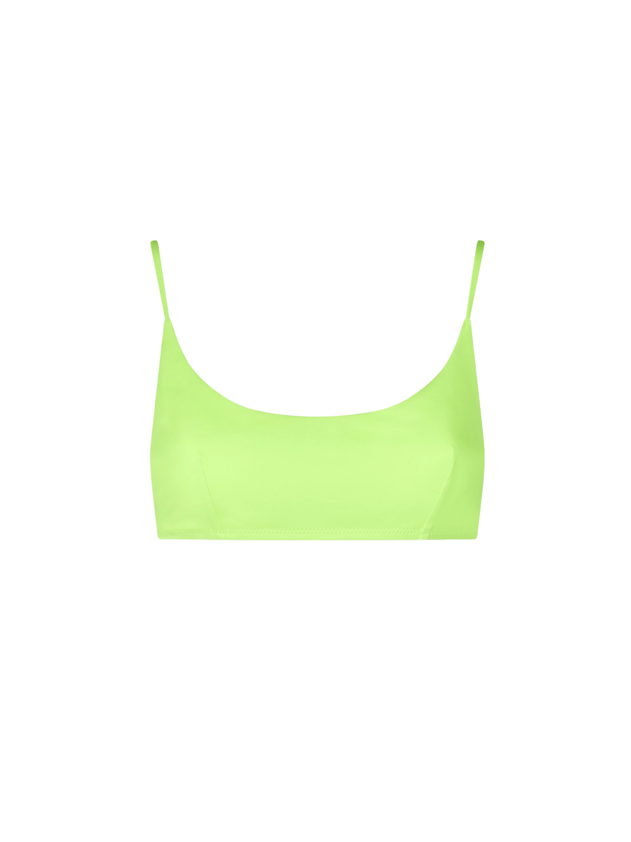 mc2-saint-barth-judy-top-bikini-bralette-donna-giallo-fluo-tinta-unita image 1
