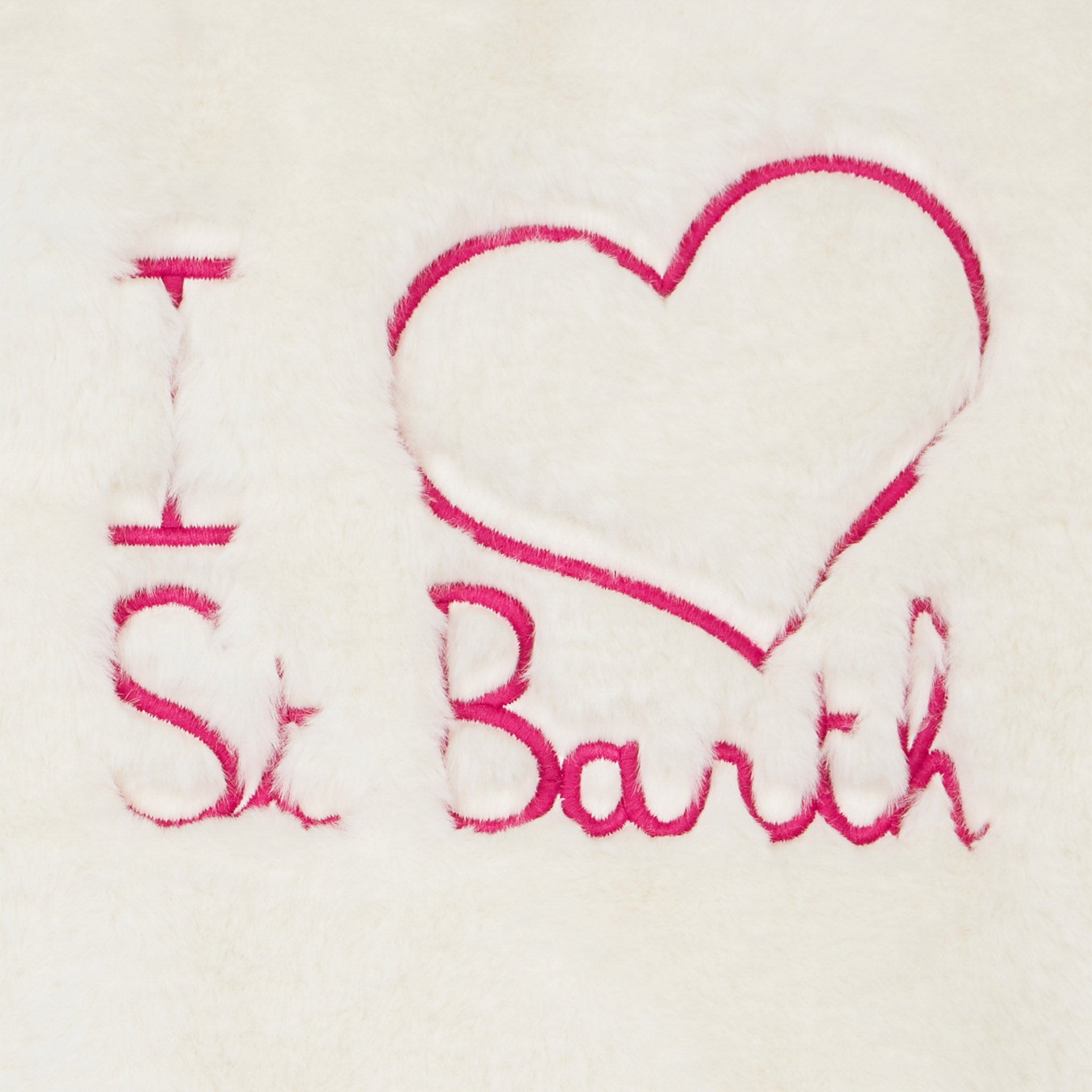 mc2-saint-barth-giacca-bambina-bianca-furry-ricamo-i-love-st-barth image 3
