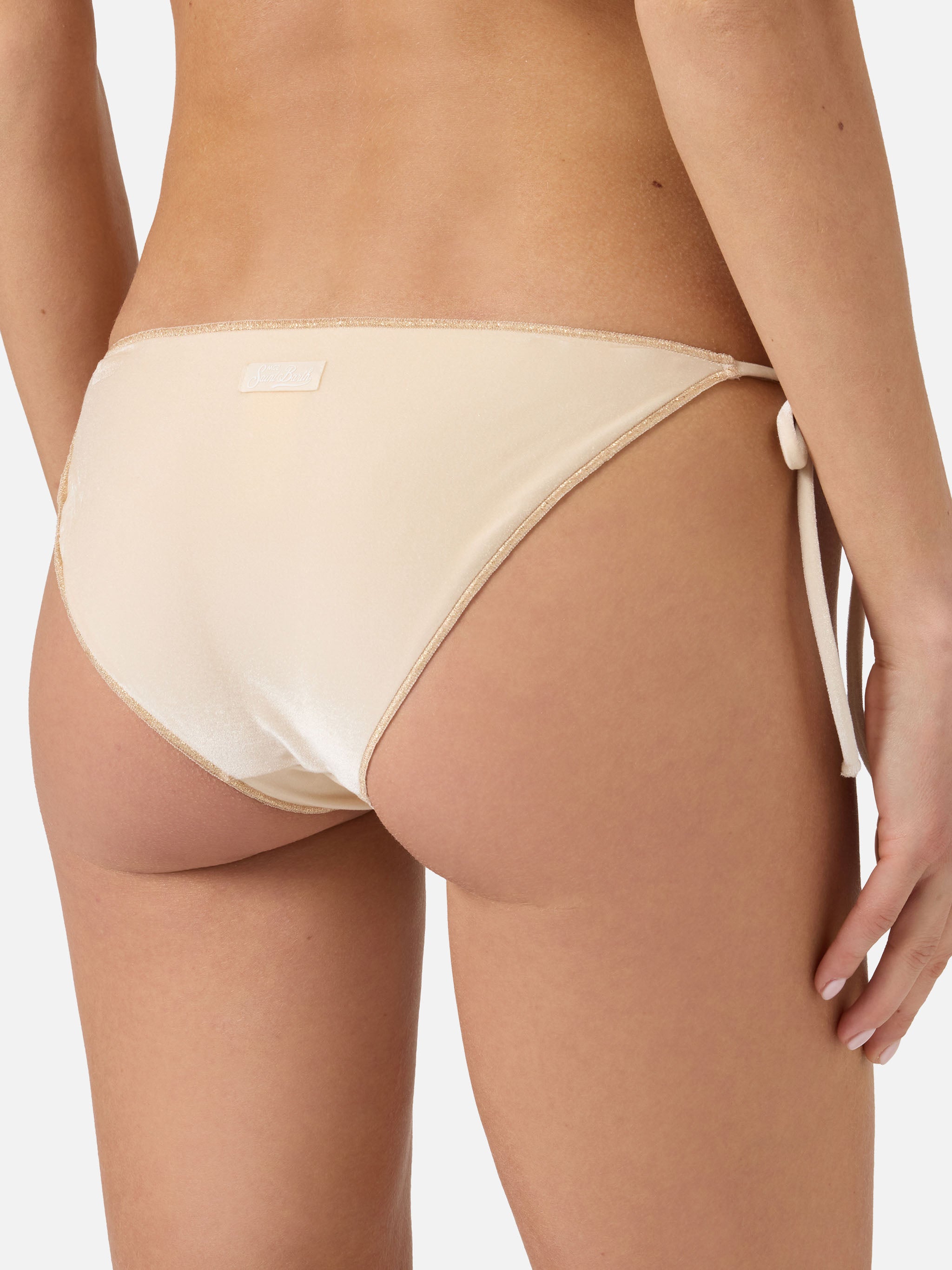 mc2-saint-barth-leah-virgo-overlock-bikini-velluto-oro image 7