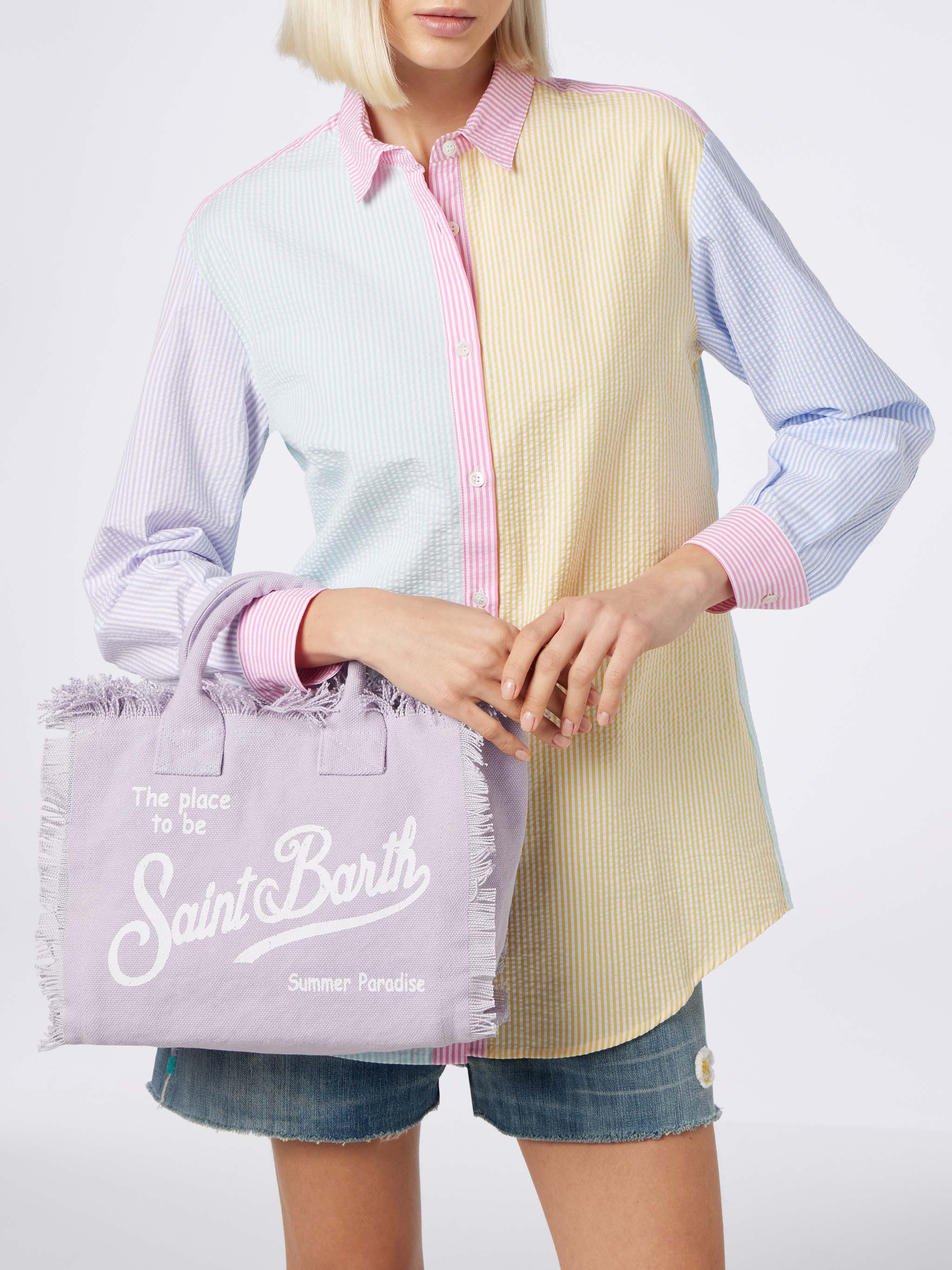 mc2-saint-barth-colette-borsa-mare-canvas-cotone-lilla image 2