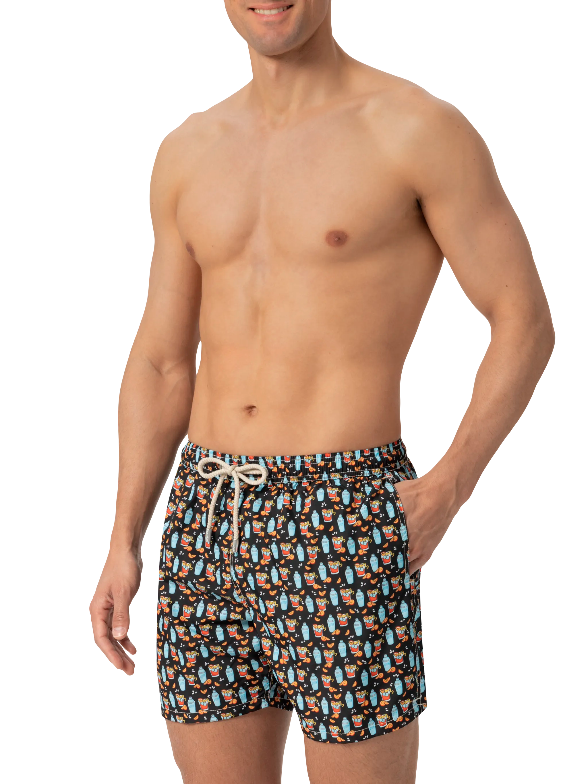 mc2-saint-barth-costume-mare-lighting-uomo-nero-stampa-negroni-ultralight image 3