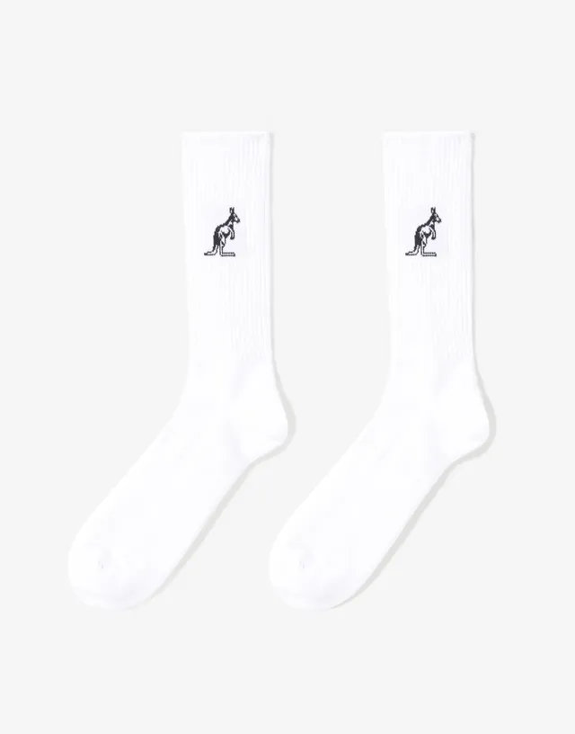 australian-cotton-socks-calze-in-cotone-bianche image 1
