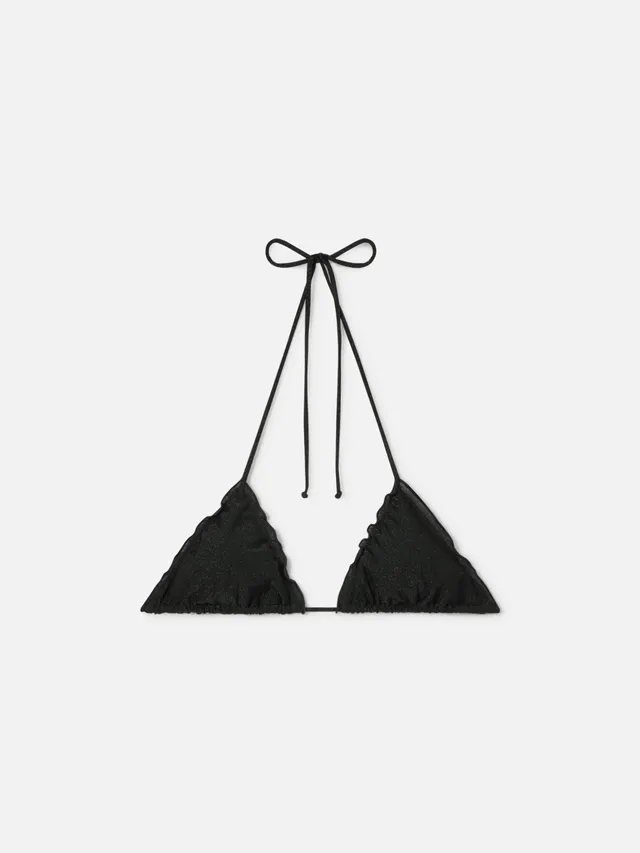 mc2-saint-barth-sagittarius-top-bikini-triangolo-donna-nero-in-lurex image 1