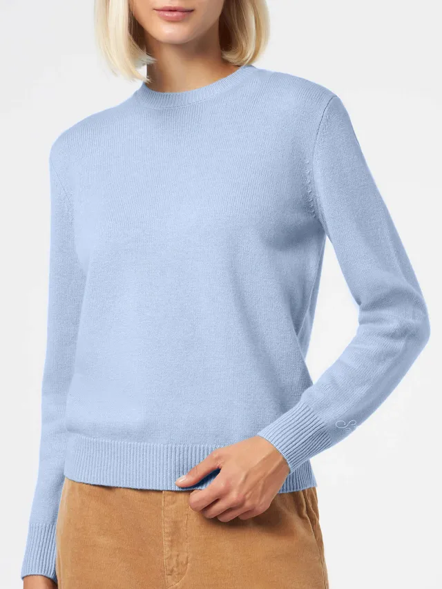 mc2-saint-barth-sorbonne-maglione-donna-in-100-cashmere-azzurro-girocollo image 1