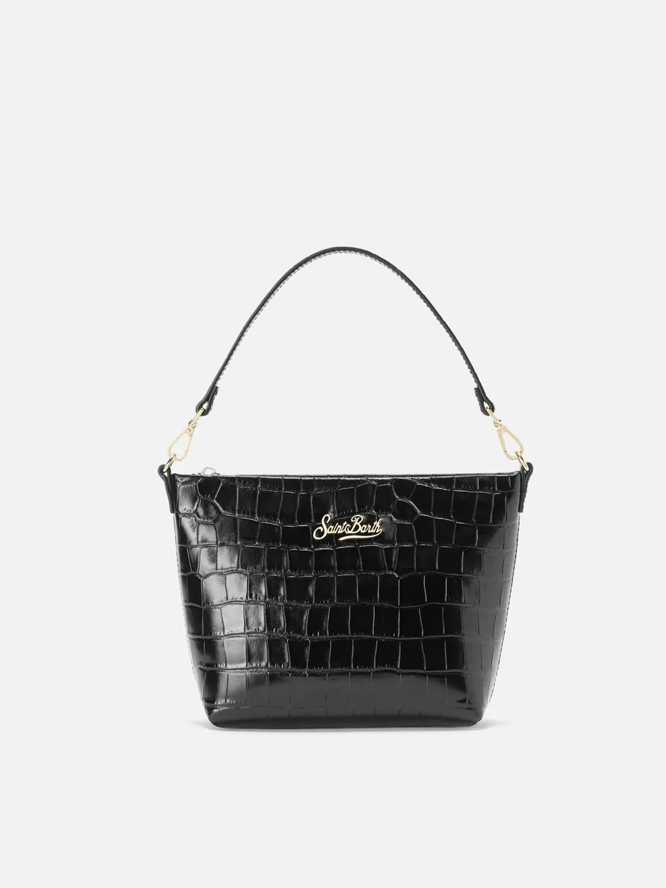 mc2-saint-barth-borsa-aline-bag-in-pelle-stampa-cocco-nera-23x16-5x7-cm image 1