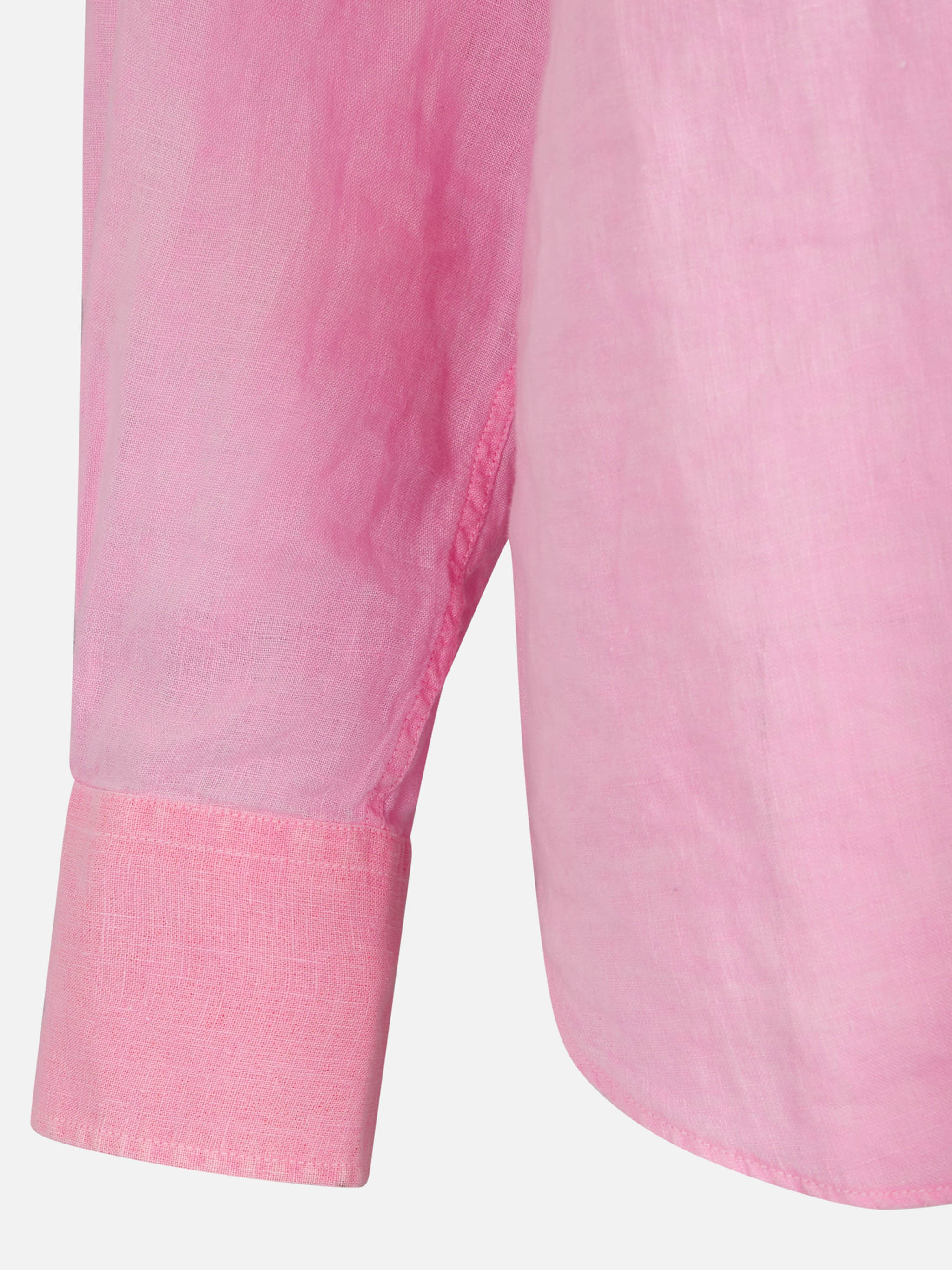 mc2-saint-barth-pamplona-camicia-uomo-lino-rosa-fluo-watercolor image 6