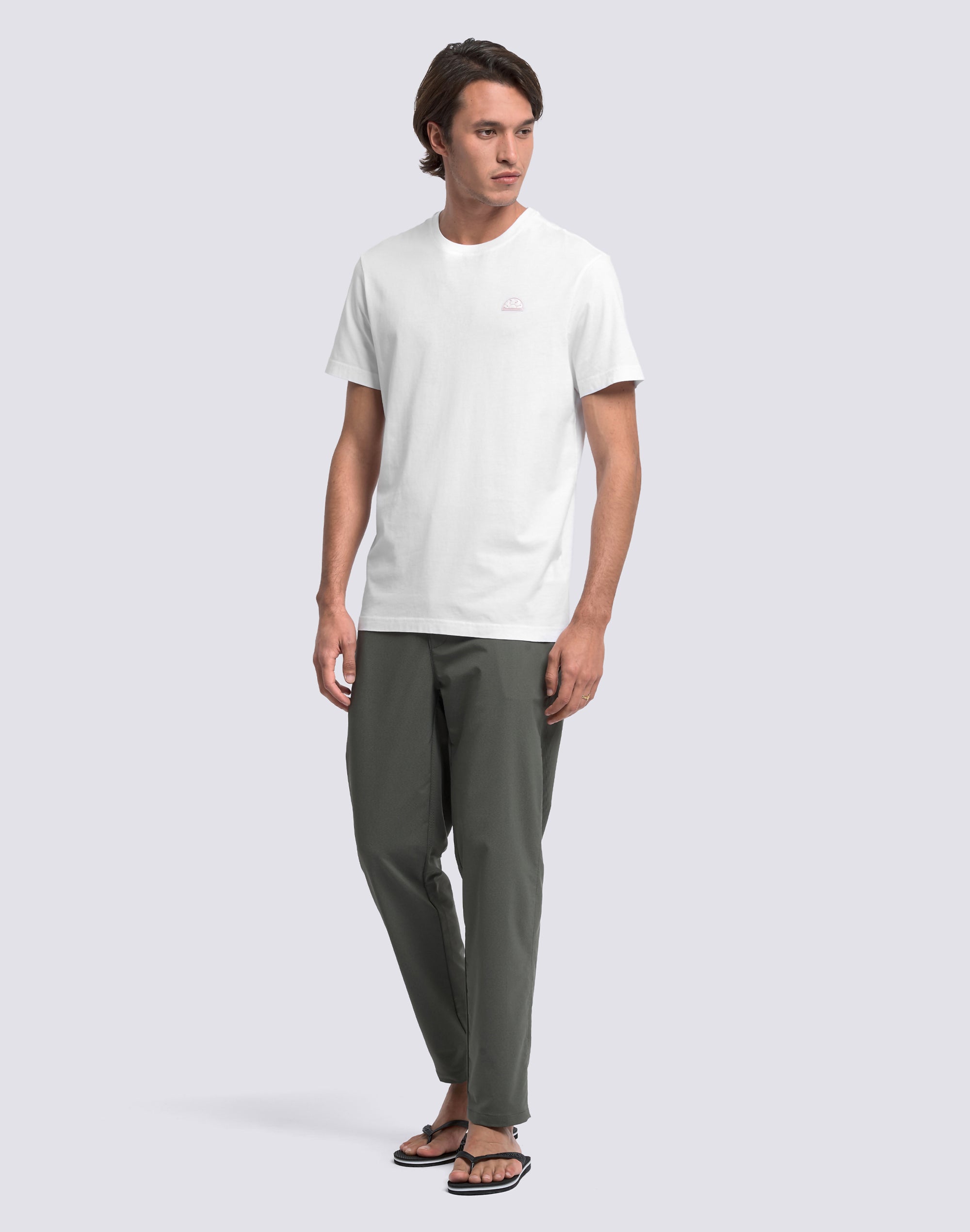 sundek-t-shirt-uomo-tinta-unita-in-cotone-pima-m672tejy700-carryover image 3