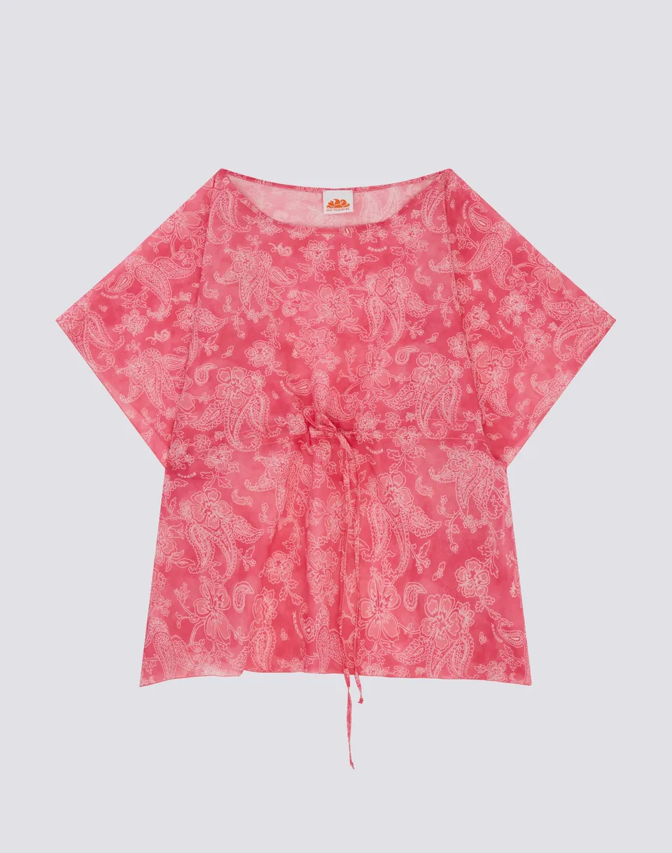 sundek-g217drvl3yi-abito-bambina-a-farfalla-stampa-hibi-paisley image 1