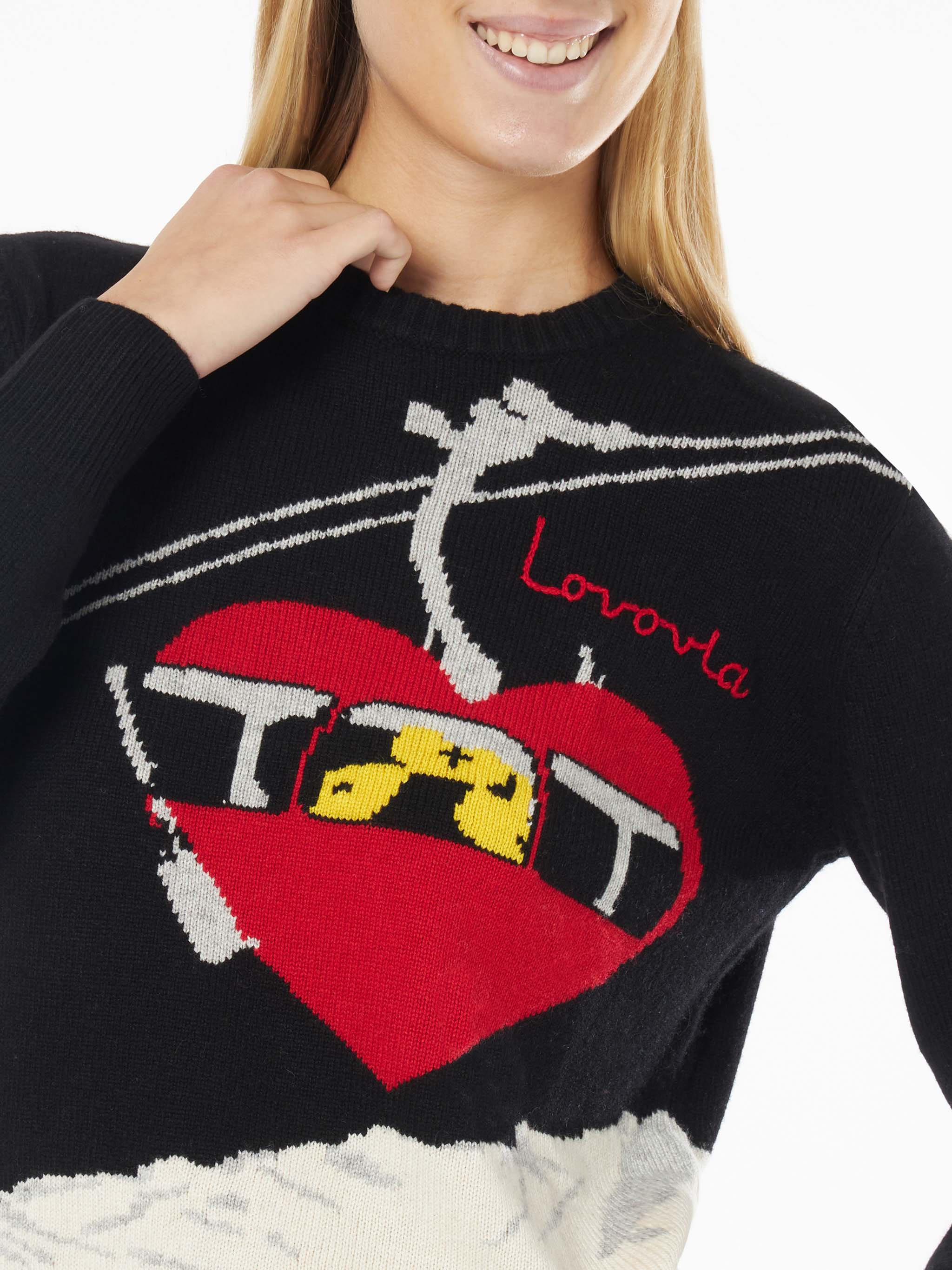mc2-saint-barth-maglione-new-queen-donna-girocollo-nero-cashmere-ricamo-lovovia image 2