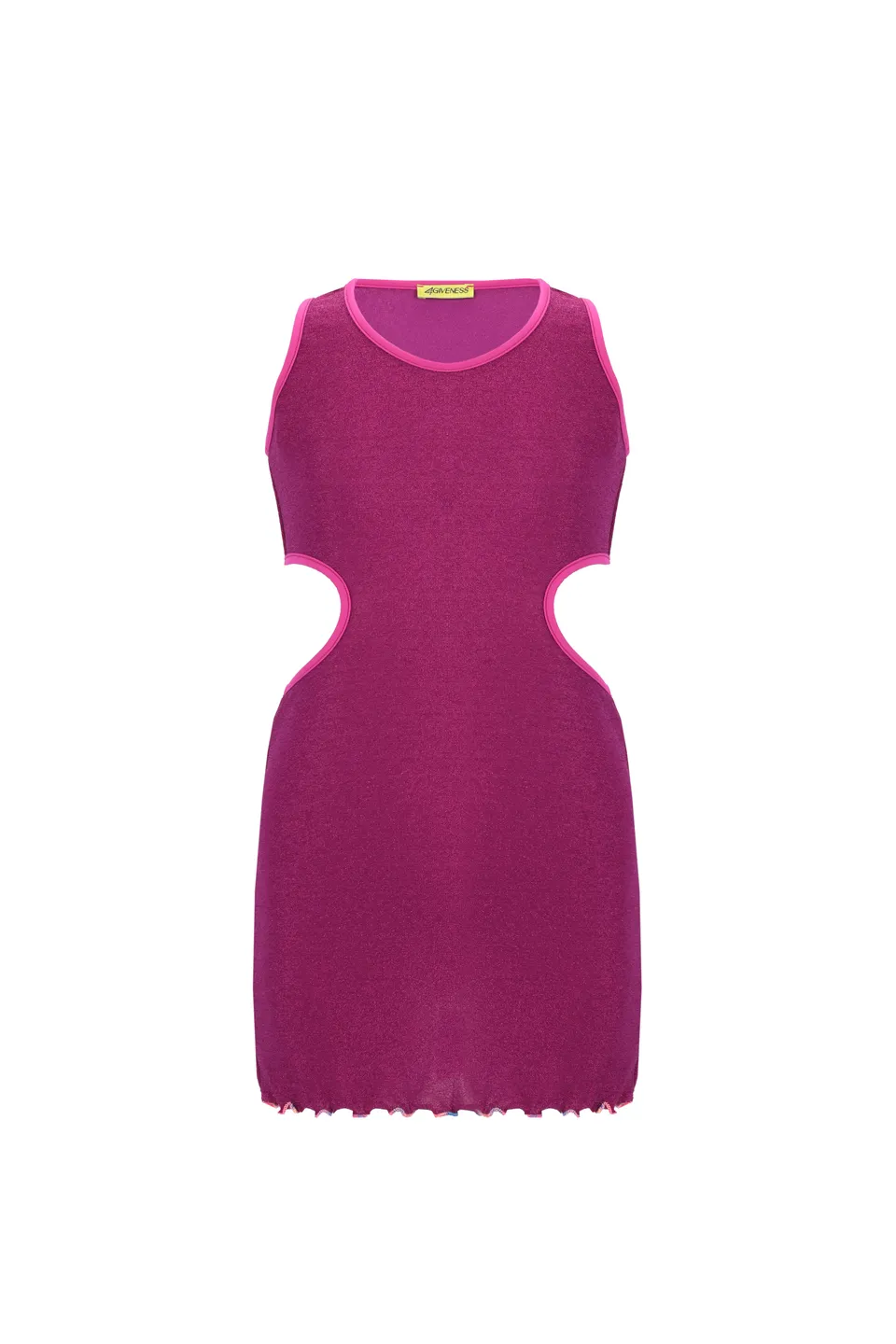 4giveness-vestito-corto-canotta-in-lurex-abito-mare-bimba image 1