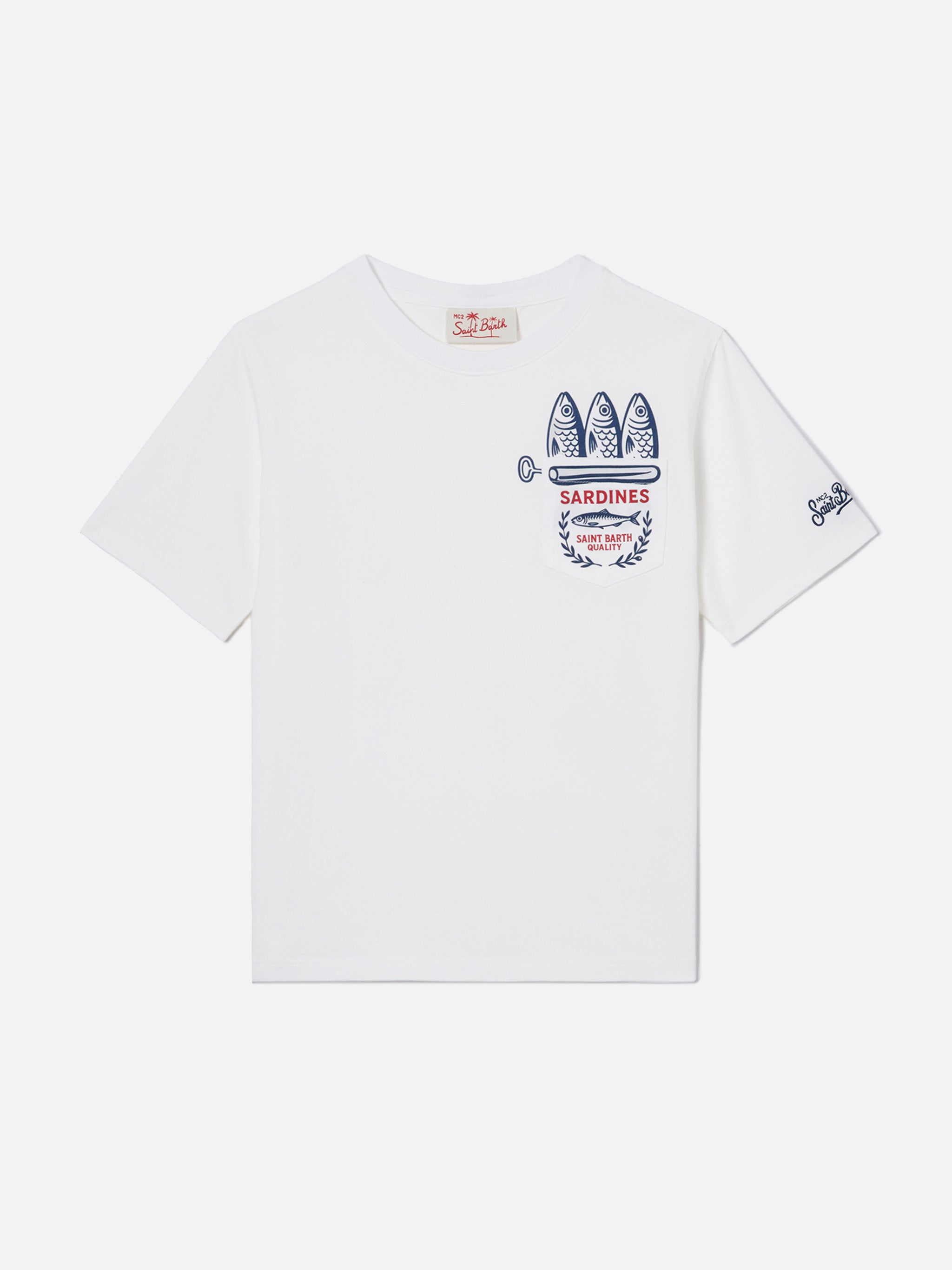 mc2-saint-barth-t-shirt-eddy-bambino-cotone-bianco-sardines image 1