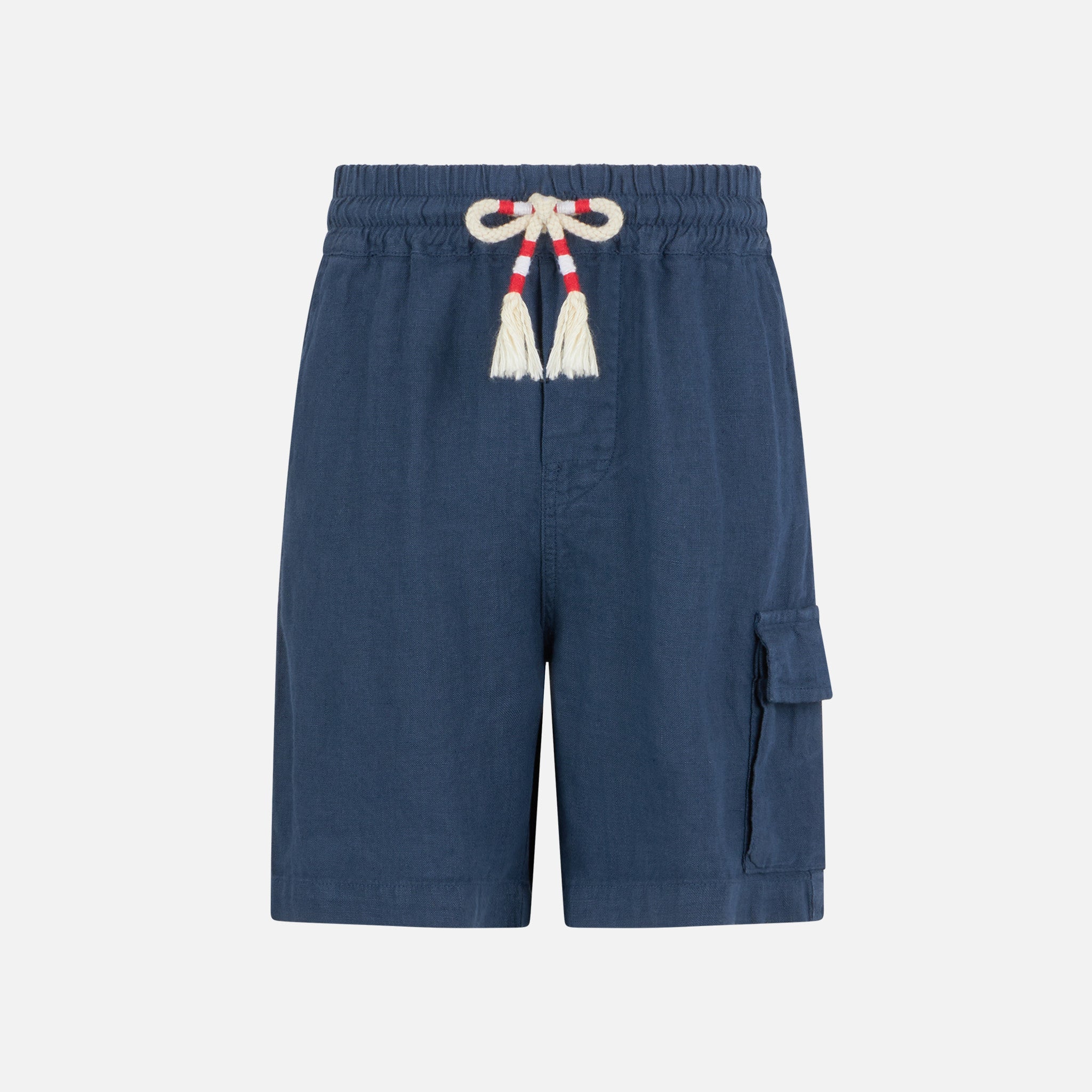 bermuda-da-bambino-mc2-saint-barth-in-lino-blu-navy image 1