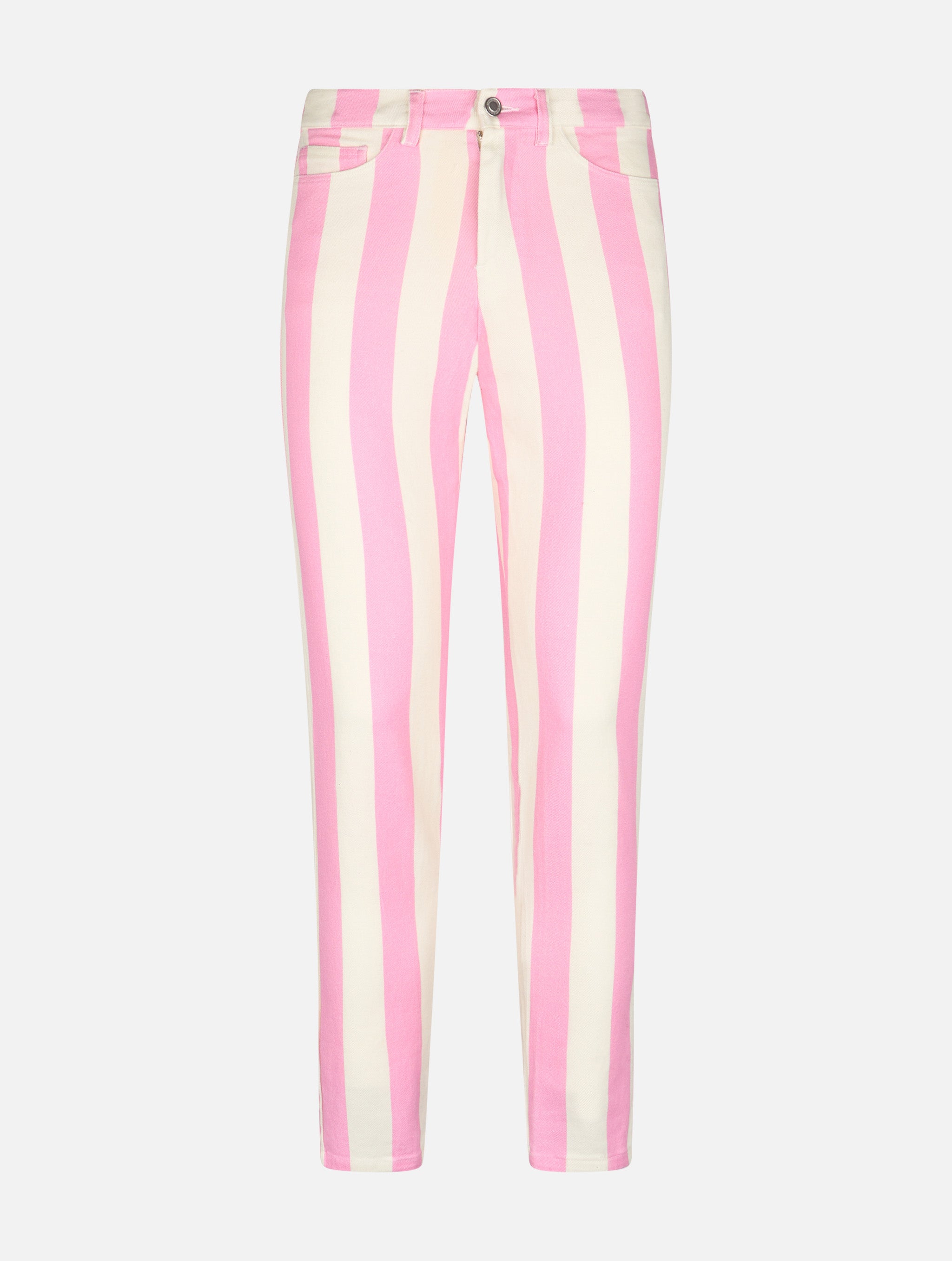 mc2-saint-barth-jeans-belleville-in-denim-a-righe-rosa-con-linea-tapered-per-don image 4