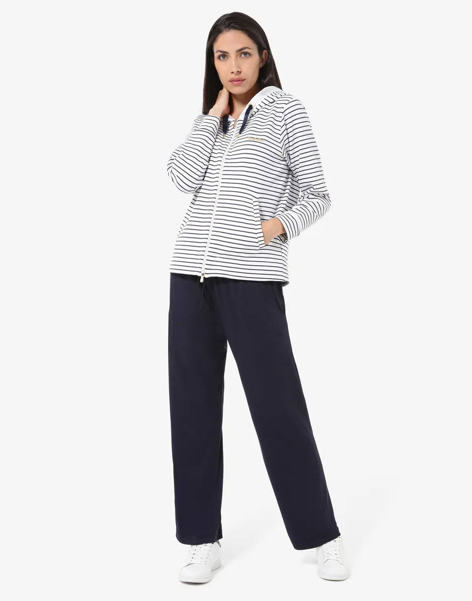 australian-striped-tracksuit-tuta-poliviscosa-blu-navy-con-cappuccio image 1