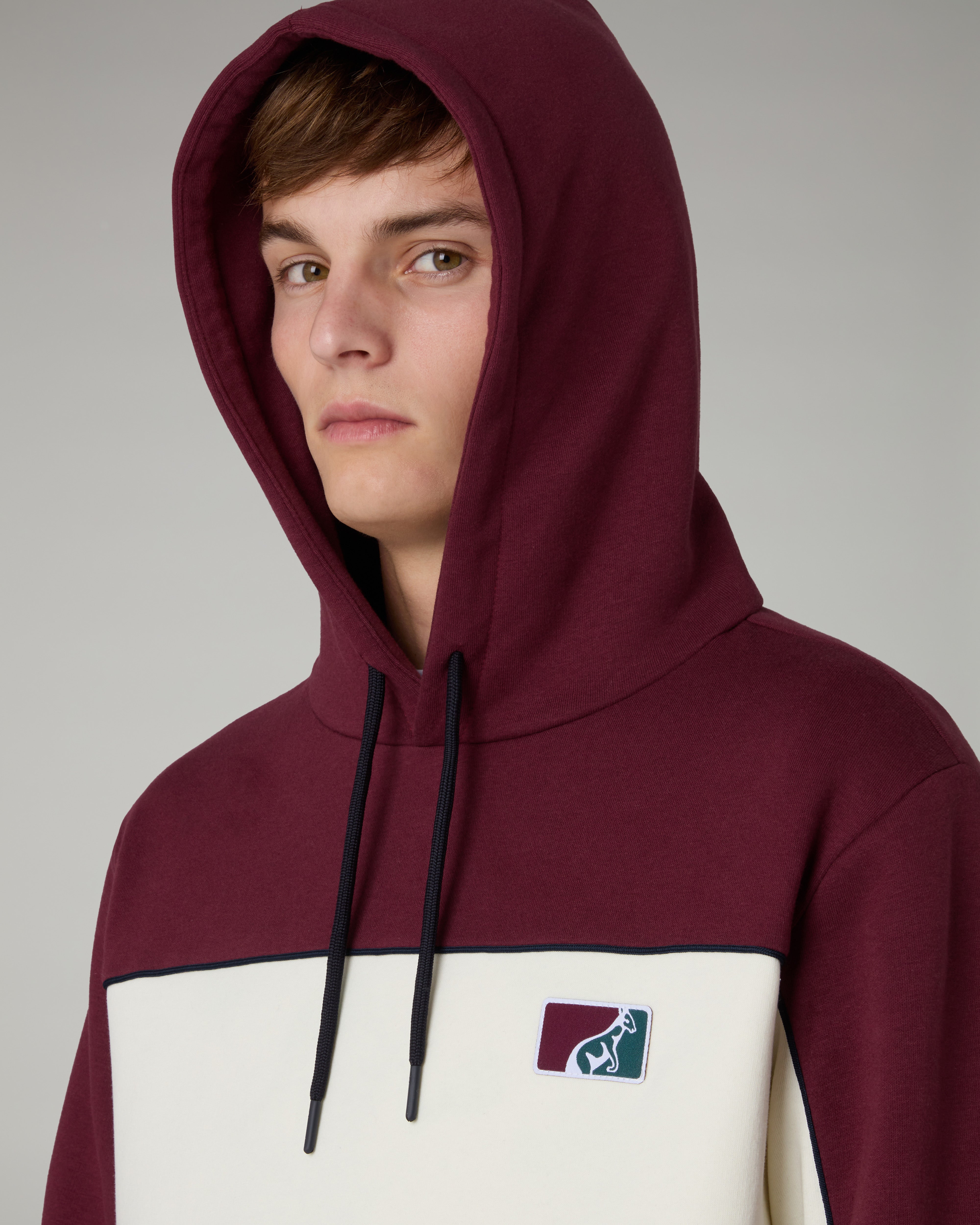australian-posh-hoodie-felpa-con-cappuccio-rubino image 5