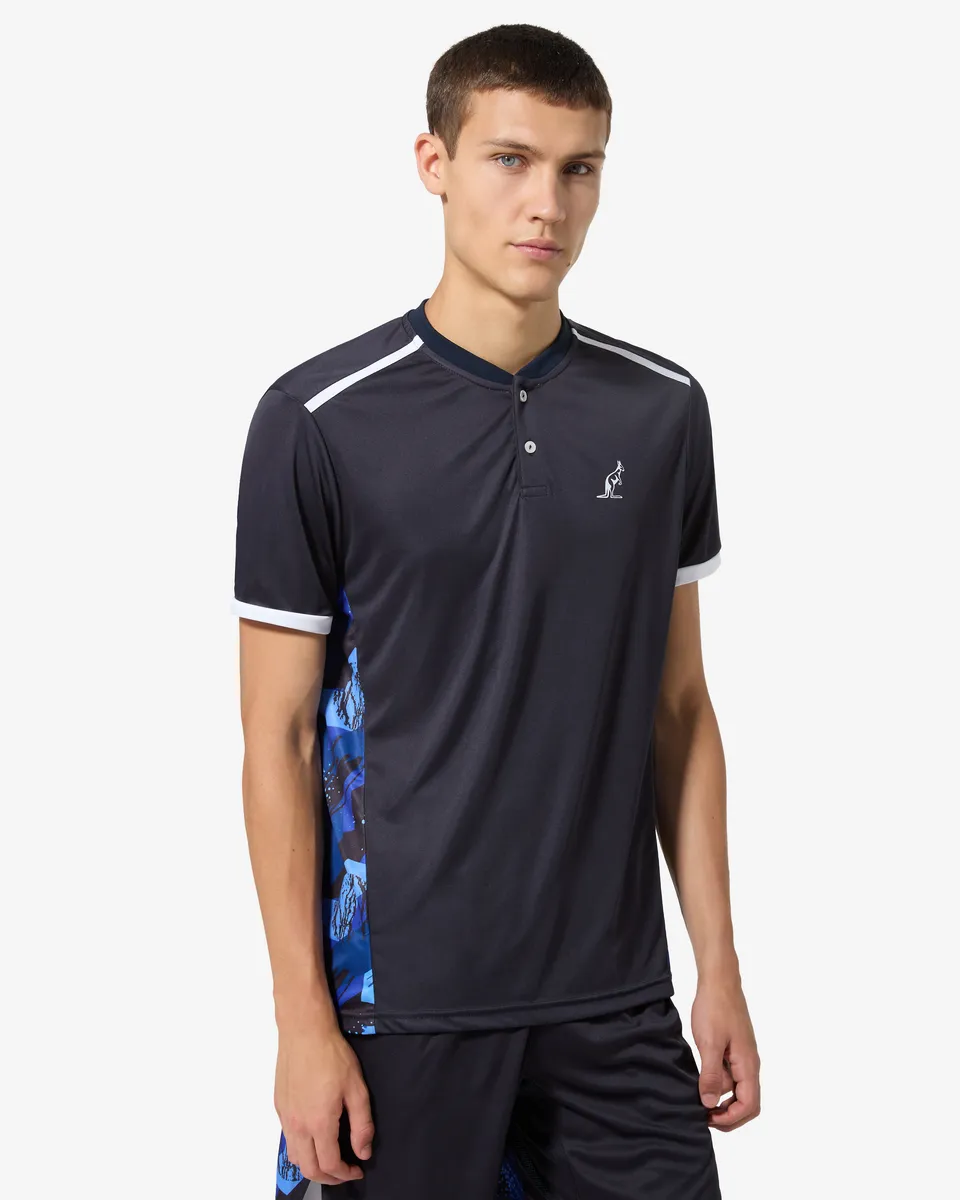 australian-scribble-polo-shirt-tennis-blu-navy-performance image 1