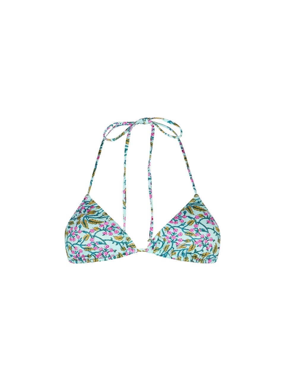 mc2-saint-barth-leah-top-bikini-triangolo-donna-floreale-multicolor image 1