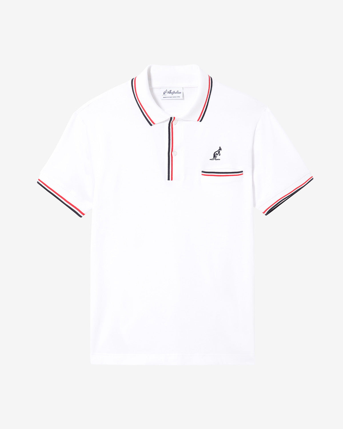 australian-pocket-piquet-polo-shirt-polo-uomo-con-tasca image 1