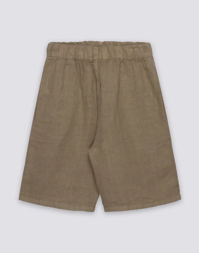 sundek-walkshorts-bambino-in-lino-tinto-capo image 1