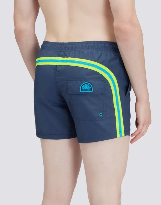 sundek-costume-da-bagno-corto-uomo-vita-elasticata-iconic-taffeta-arcobaleno-2-c image 1