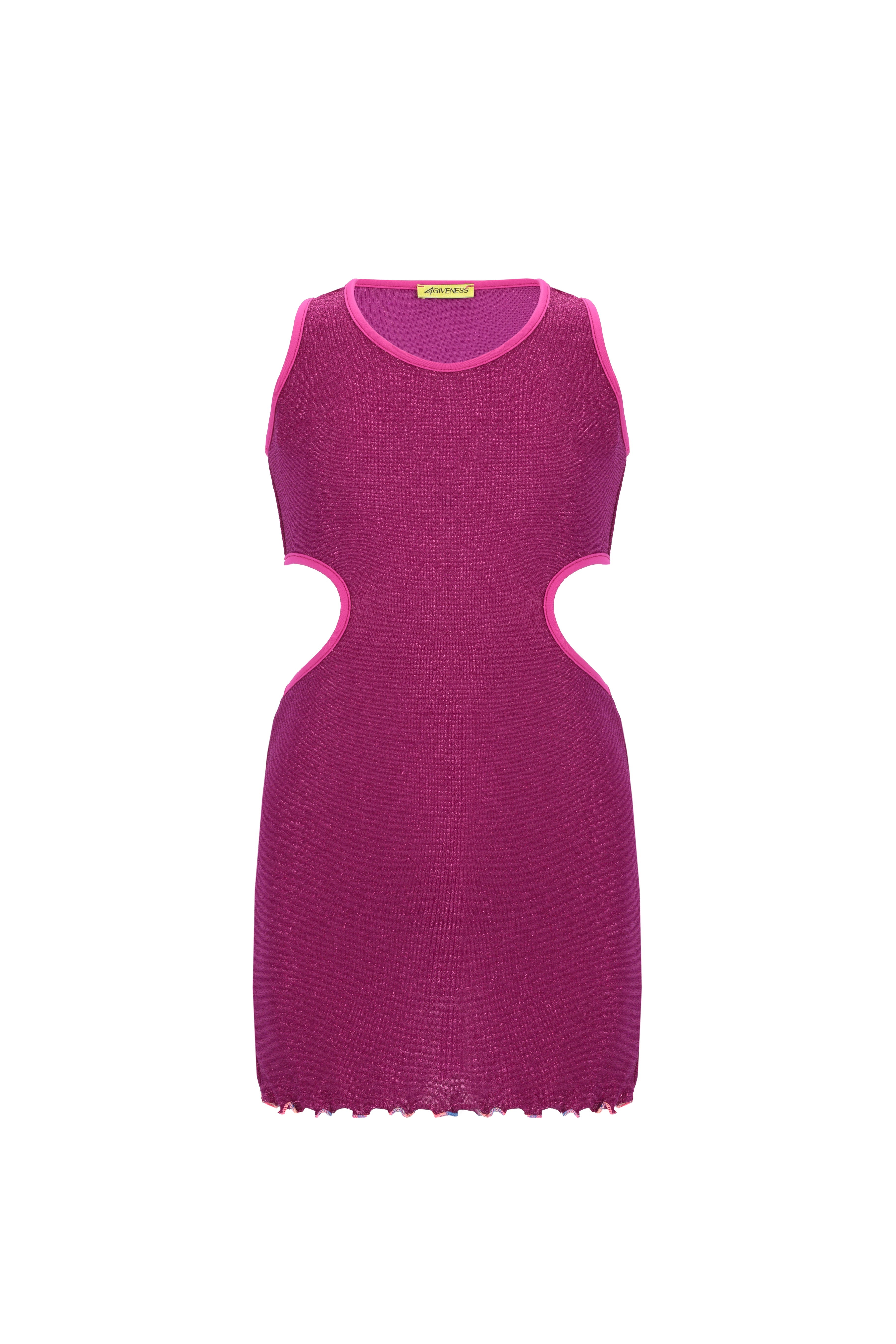 4giveness-vestito-corto-canotta-in-lurex-abito-mare-bimba image 1