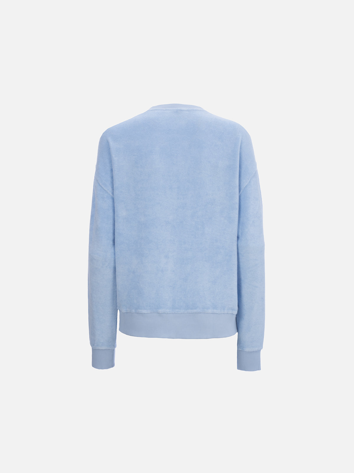 mc2-saint-barth-felpa-stardust-donna-azzurra-in-spugna-di-cotone-varsity image 5