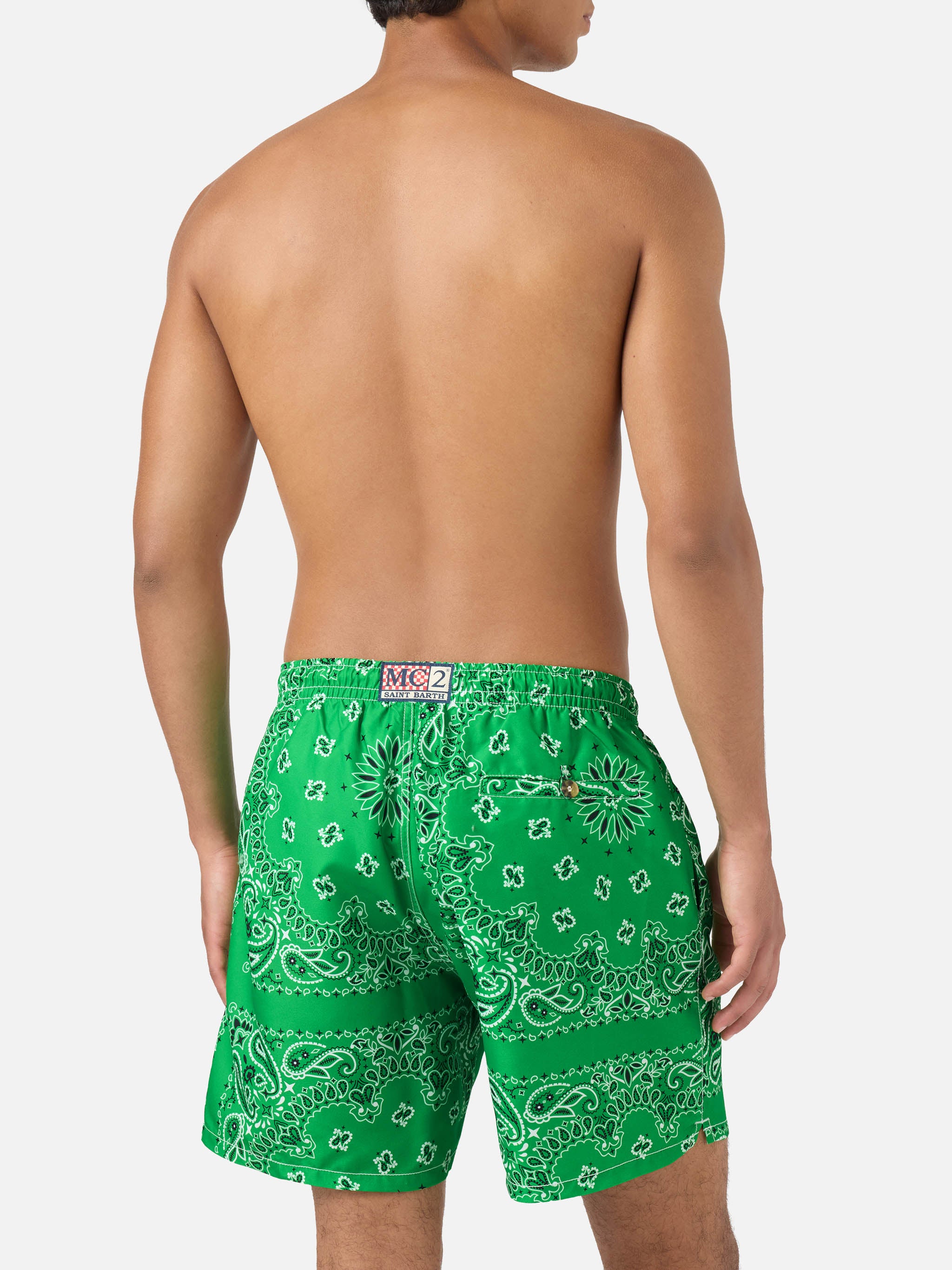 mc2-saint-barth-caprese-costume-mare-uomo-verde-stampa-bandana image 5
