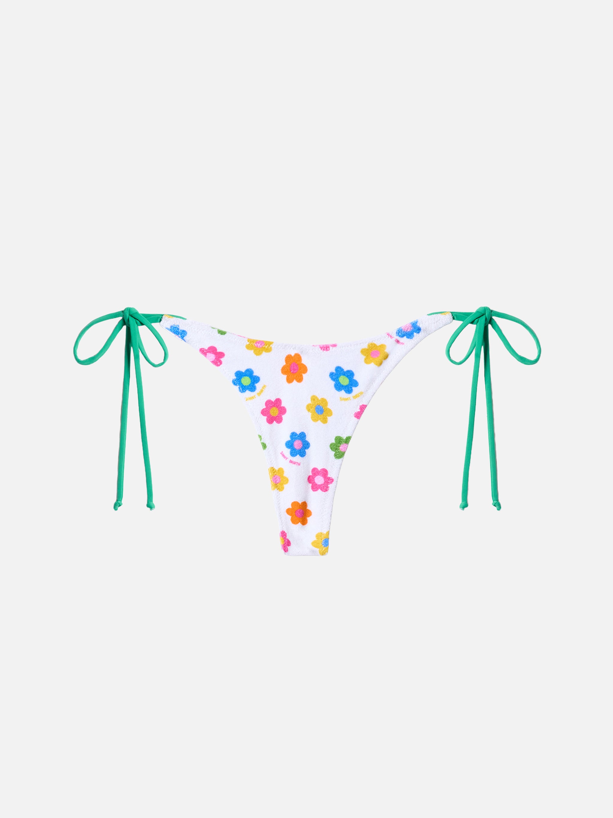 mc2-saint-barth-norah-slip-mare-cheeky-donna-in-spugna-stampa-margherite image 1
