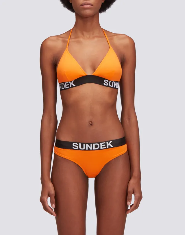sundek-aida-top-a-triangolo-con-elastico-logato-bikini-top-donna image 1
